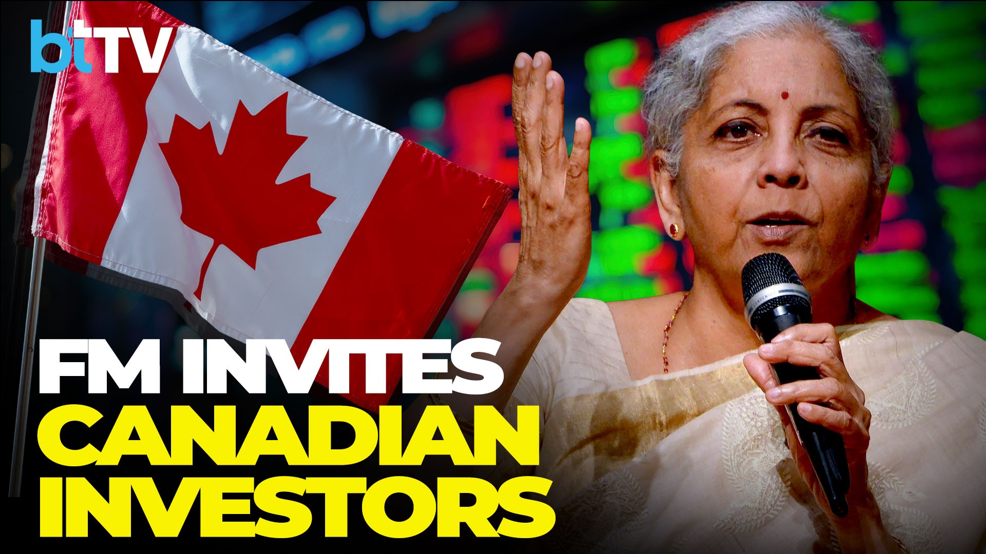 FM Sitharaman Invites Canadian Investors To India’s Insurance, Chips And Rare Earths