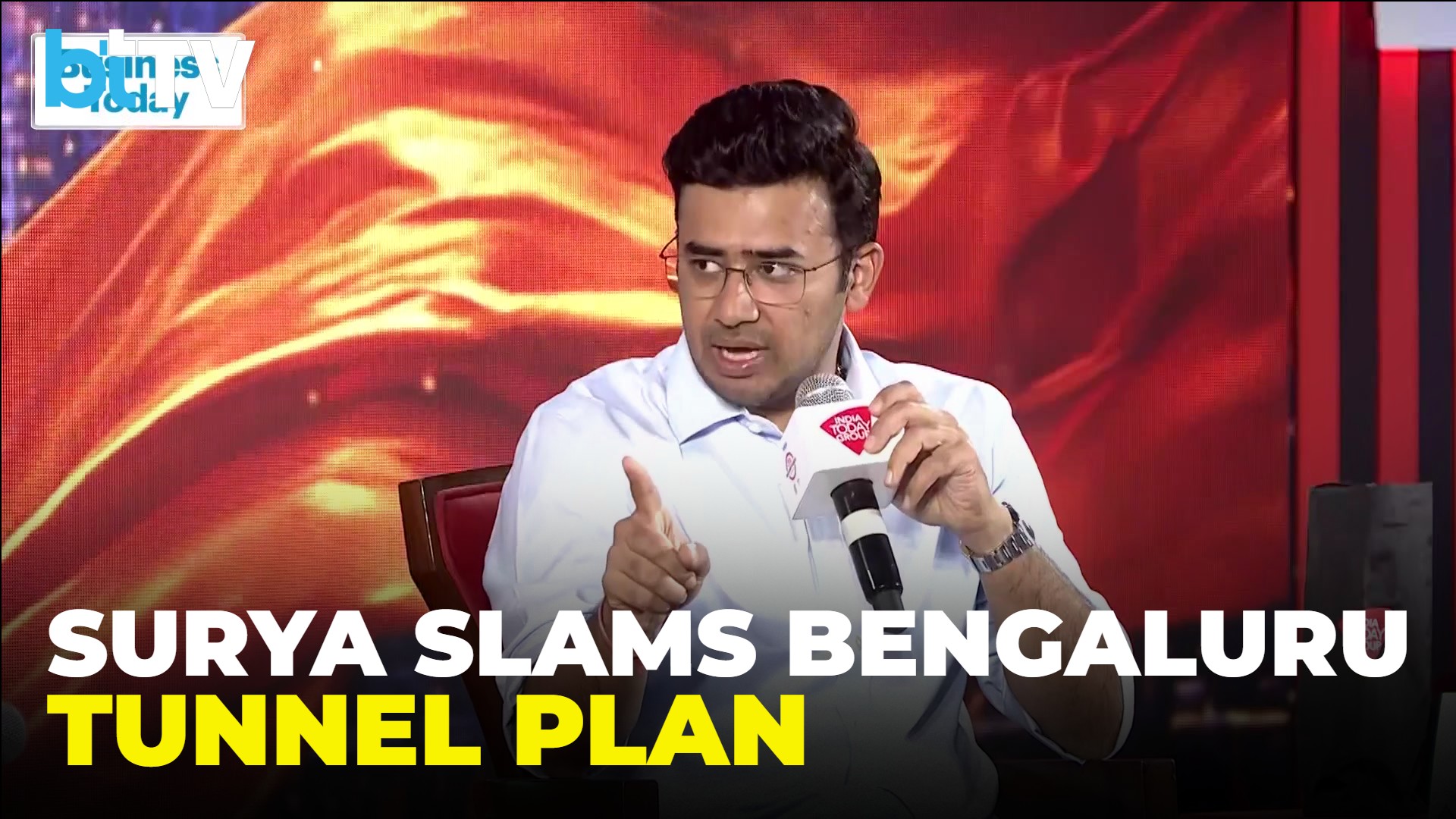 Tejasvi Surya Slams Bengaluru Tunnel Road, Calls It A ‘Real Estate Project’ Not A Traffic Fix