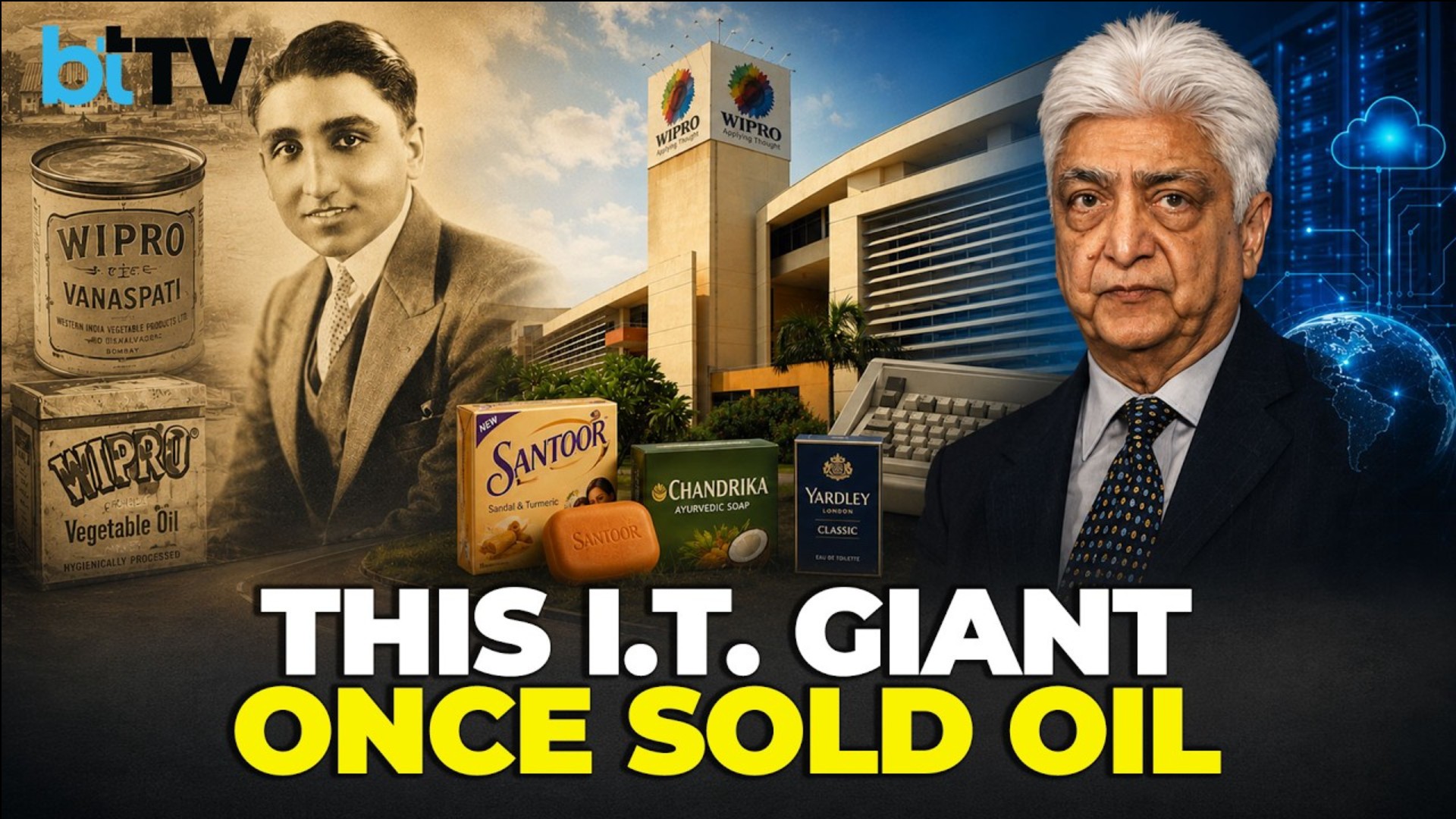 Wipro Started With Vegetable Oil? The Surprising Story Behind India’s IT Giant