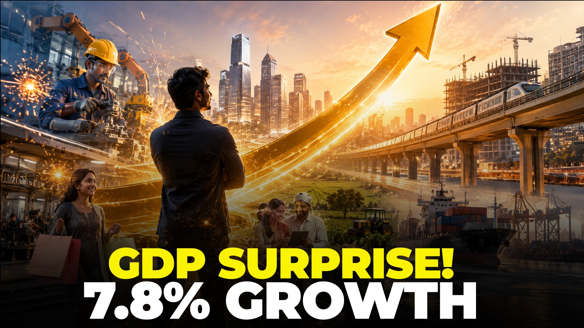 India GDP Growth At 7.8%: Is India&rsquo;s Growth 