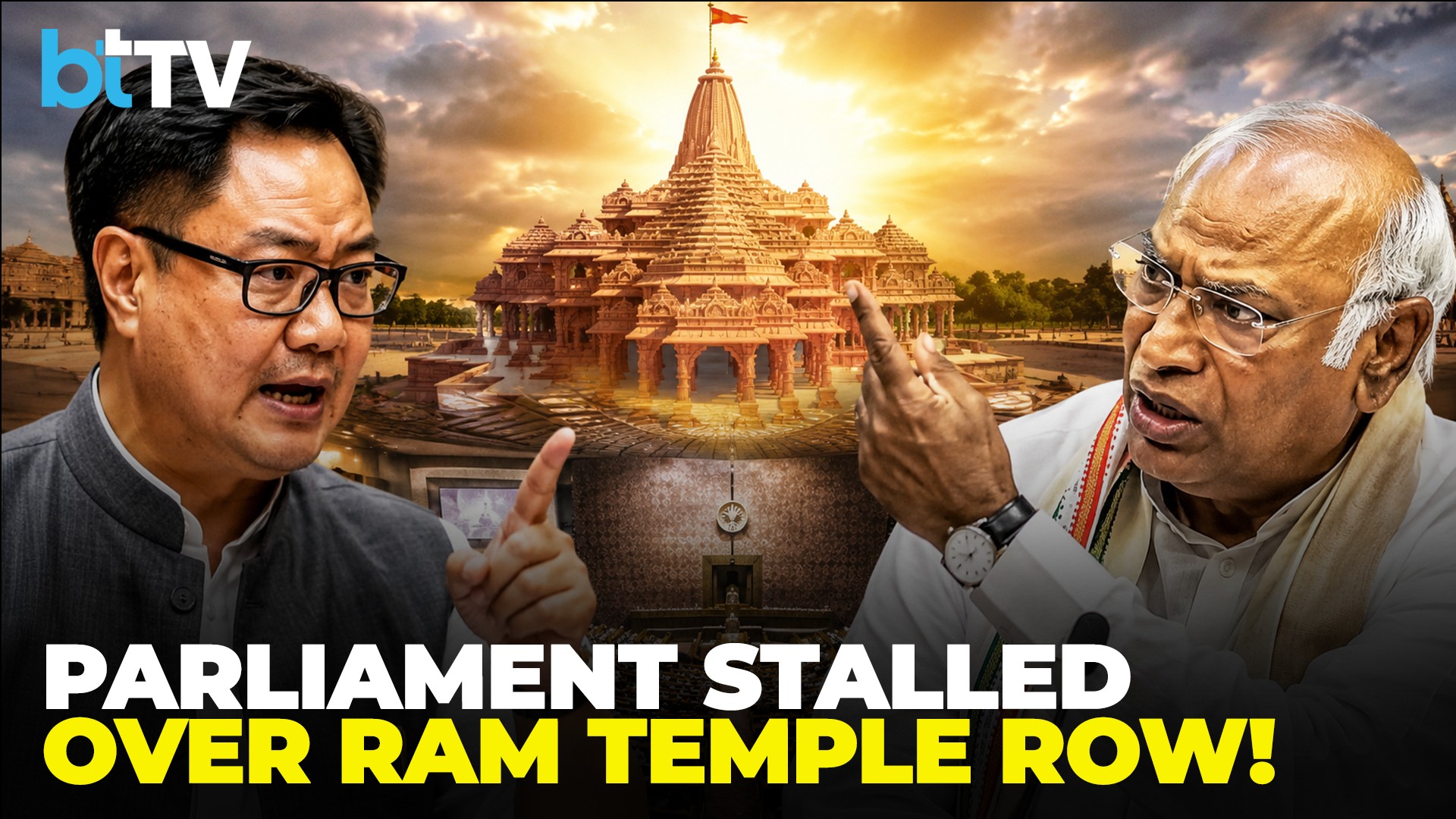 Opposition Vs BJP: Parliament Erupts Over Ram Temple Row & Student Protest