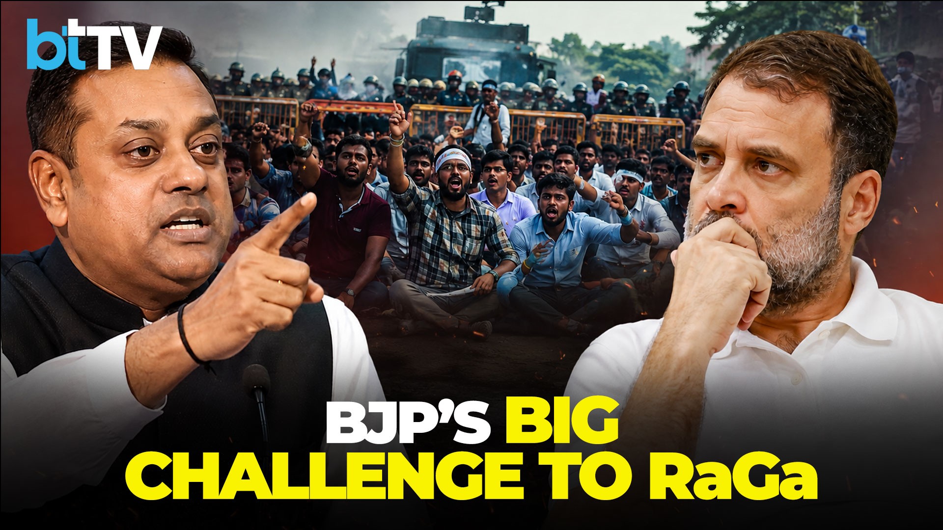 Rahul Gandhi Vs Sambit Patra: BJP Questions Congress Over Jharkhand Protest