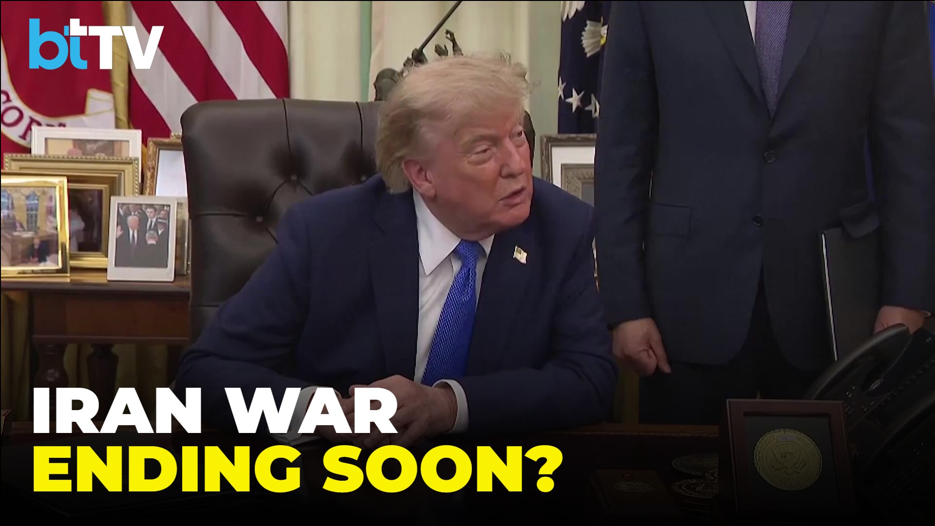 Trump Expects Iran War To End Soon; Says U.S. Has Massive Ammunition Supplies
