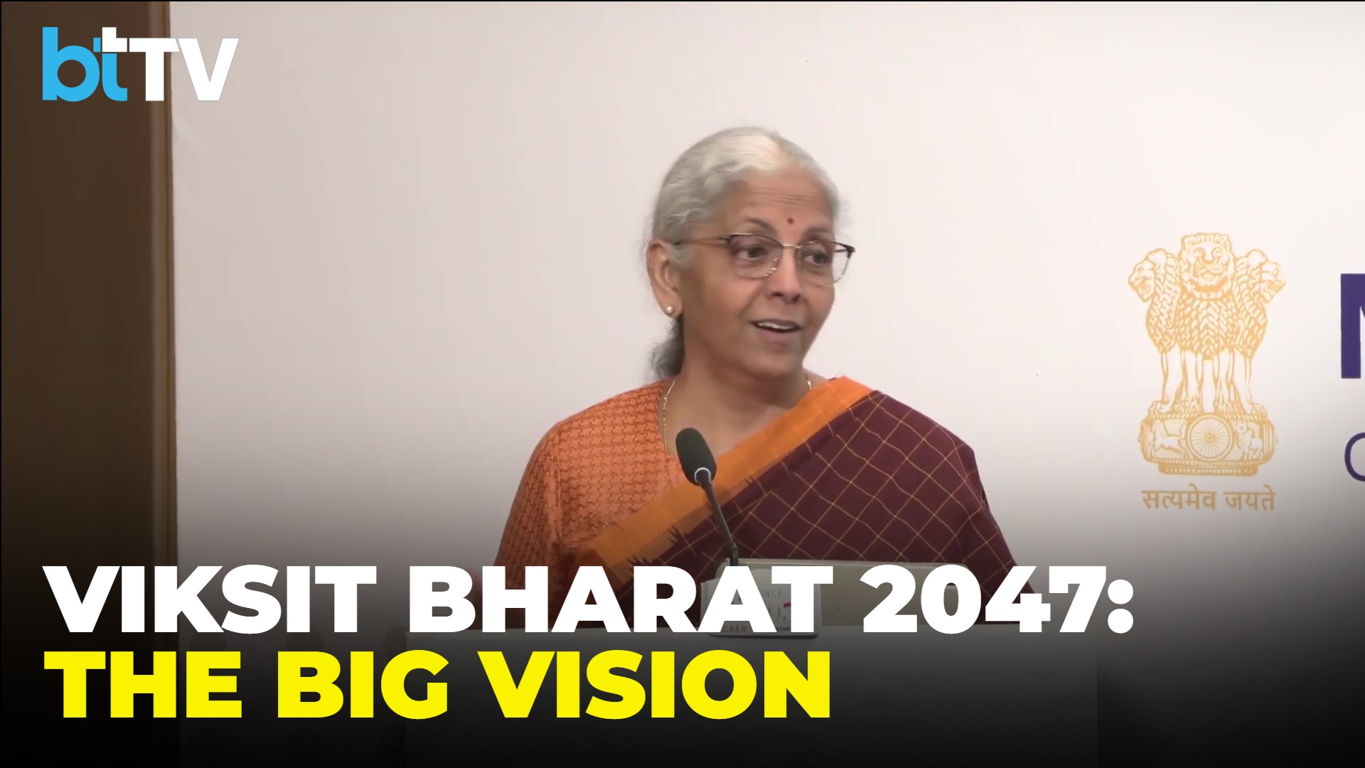 Nirmala Sitharaman Defines Viksit Bharat 2047: Zero Poverty, Jobs, Education & Healthcare