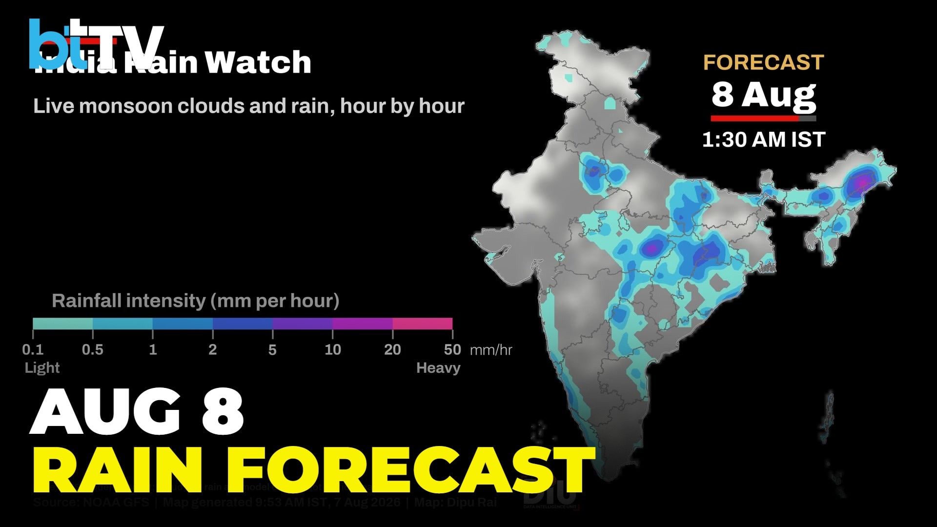 24 Hours Of Rain LIVE: Hour-By-Hour Monsoon Tracker Shows Where India Gets Hit Next