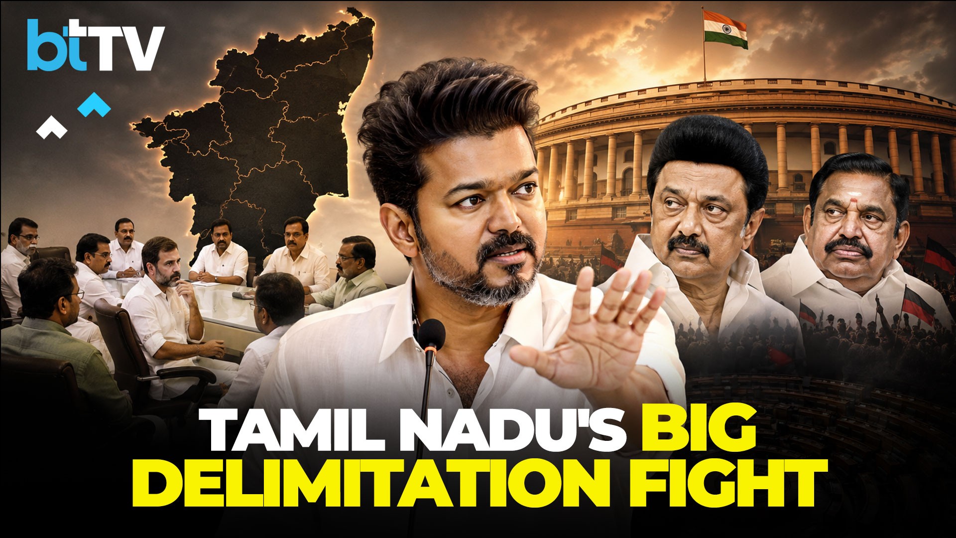 Tamil Nadu Vs Delimitation: Vijay Unites TN Parties, DMK & AIADMK Skip Key Meet