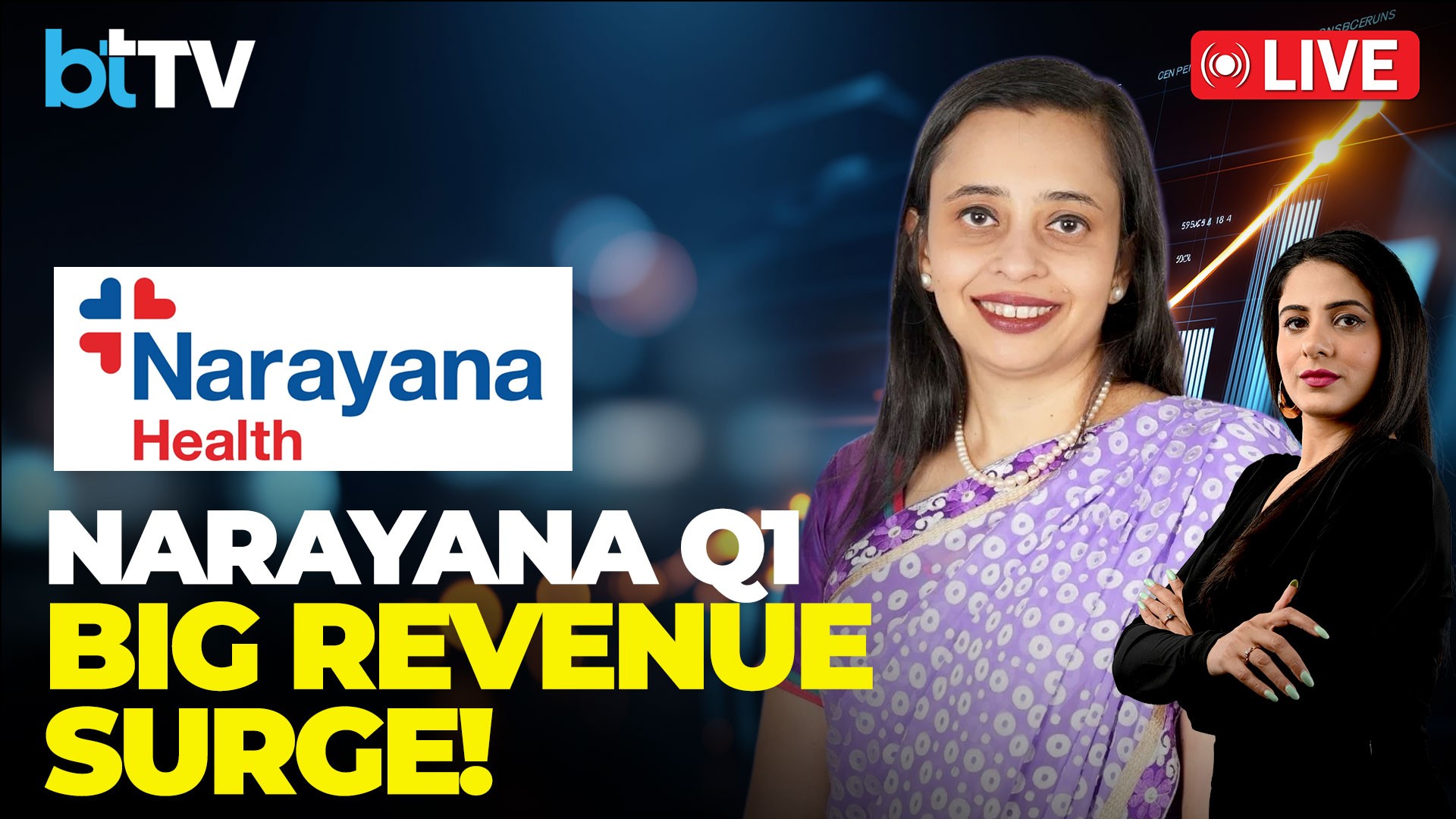 Narayana Hrudayalaya Q1 Results LIVE | Revenue Jumps 78%, Profit Up, Global Growth In Focus