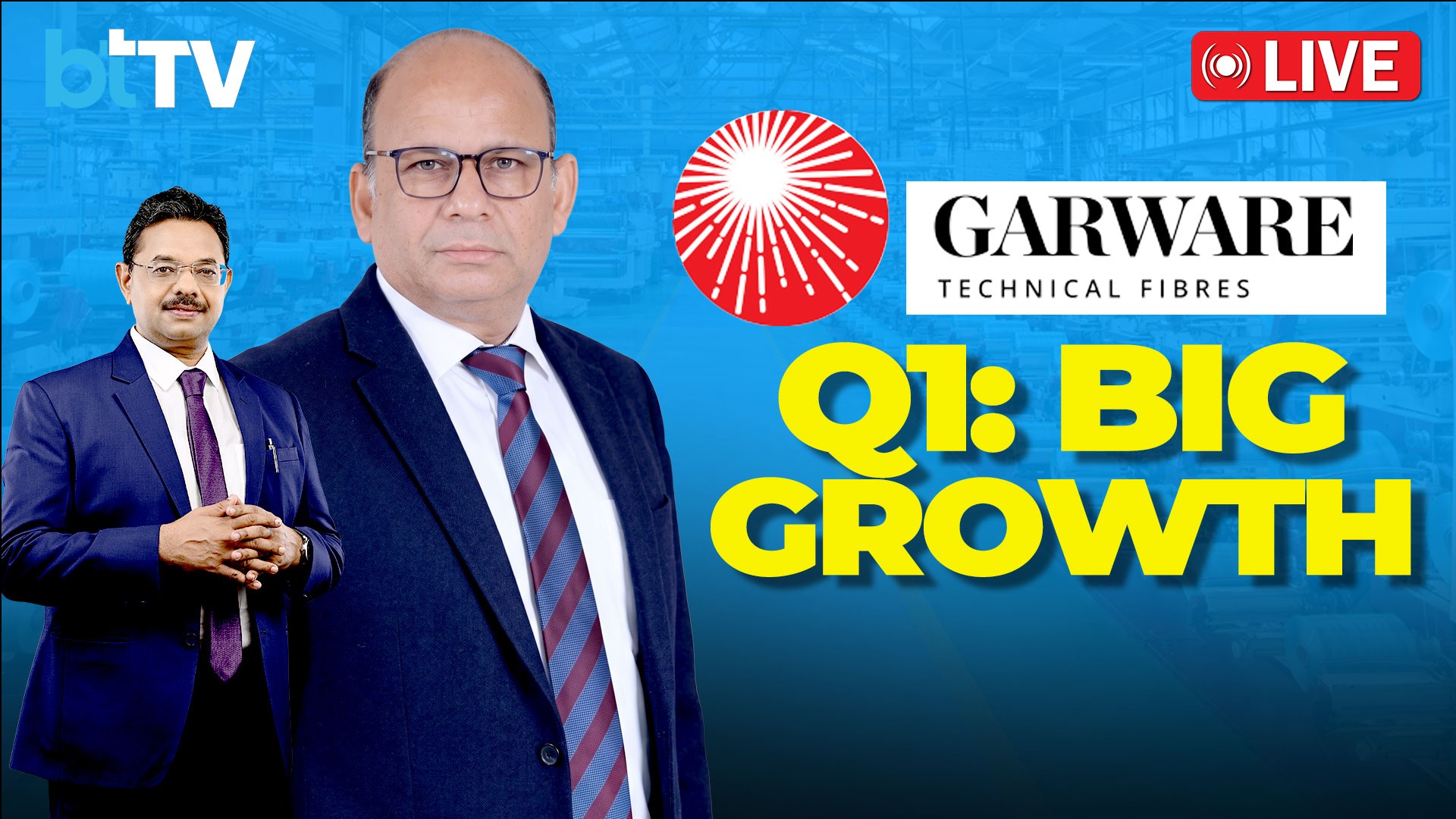 Garware Technical Fibres CEO On Q1 Results, Margins, Costs & Growth Outlook