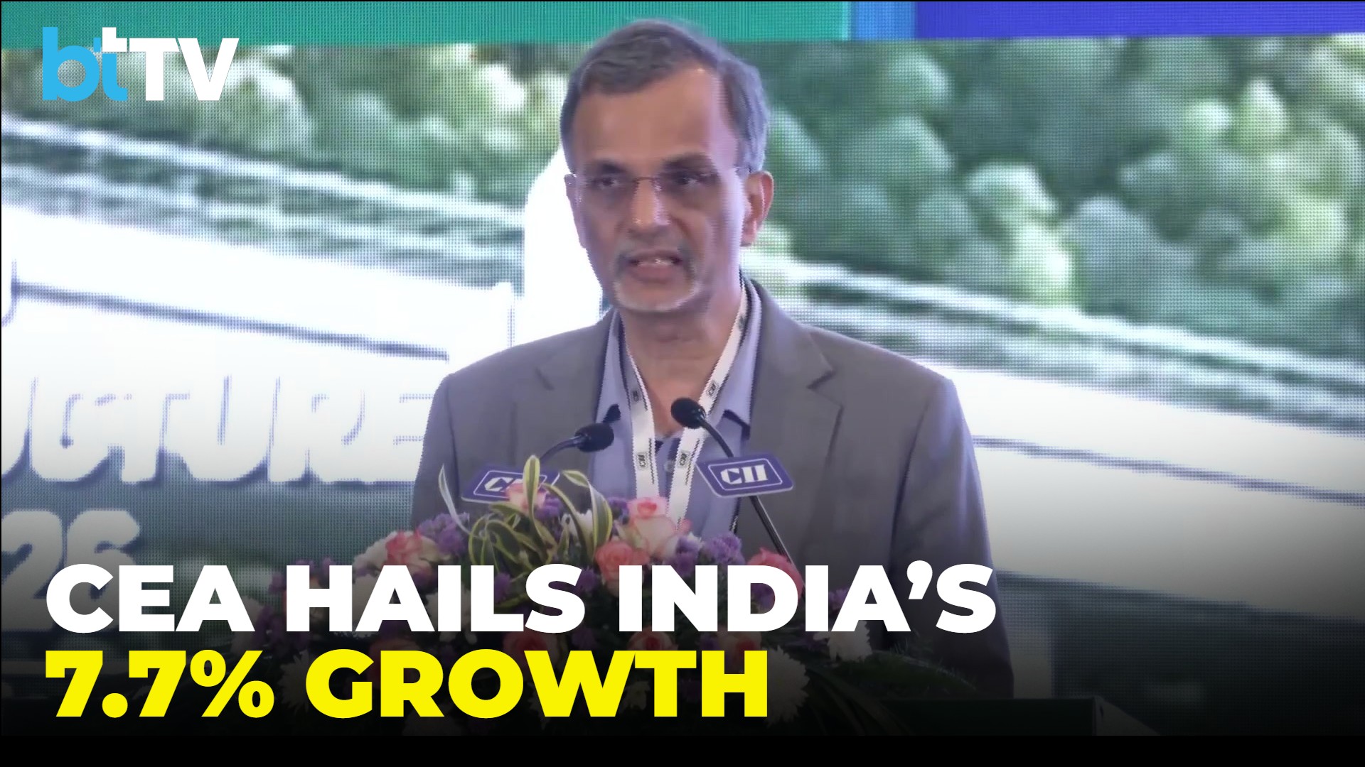 "India Grew 7.7%": CEA V Anantha Nageswaran Hails India’s Economic Resilience