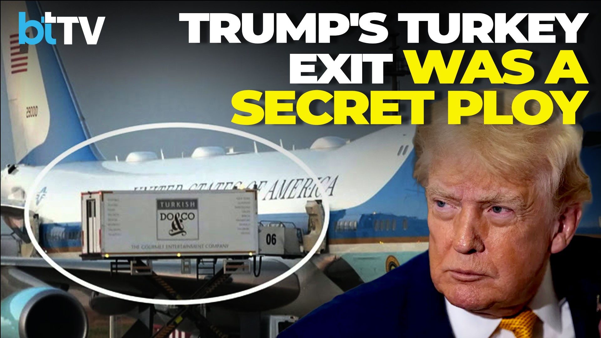 Donald Trump Allegedly Used Catering Truck And Decoy Aircraft To Evade Iranian Threat In Turkey