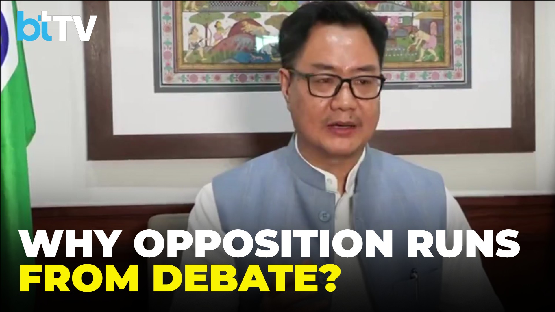 Kiren Rijiju Questions Opposition: Why Is Congress