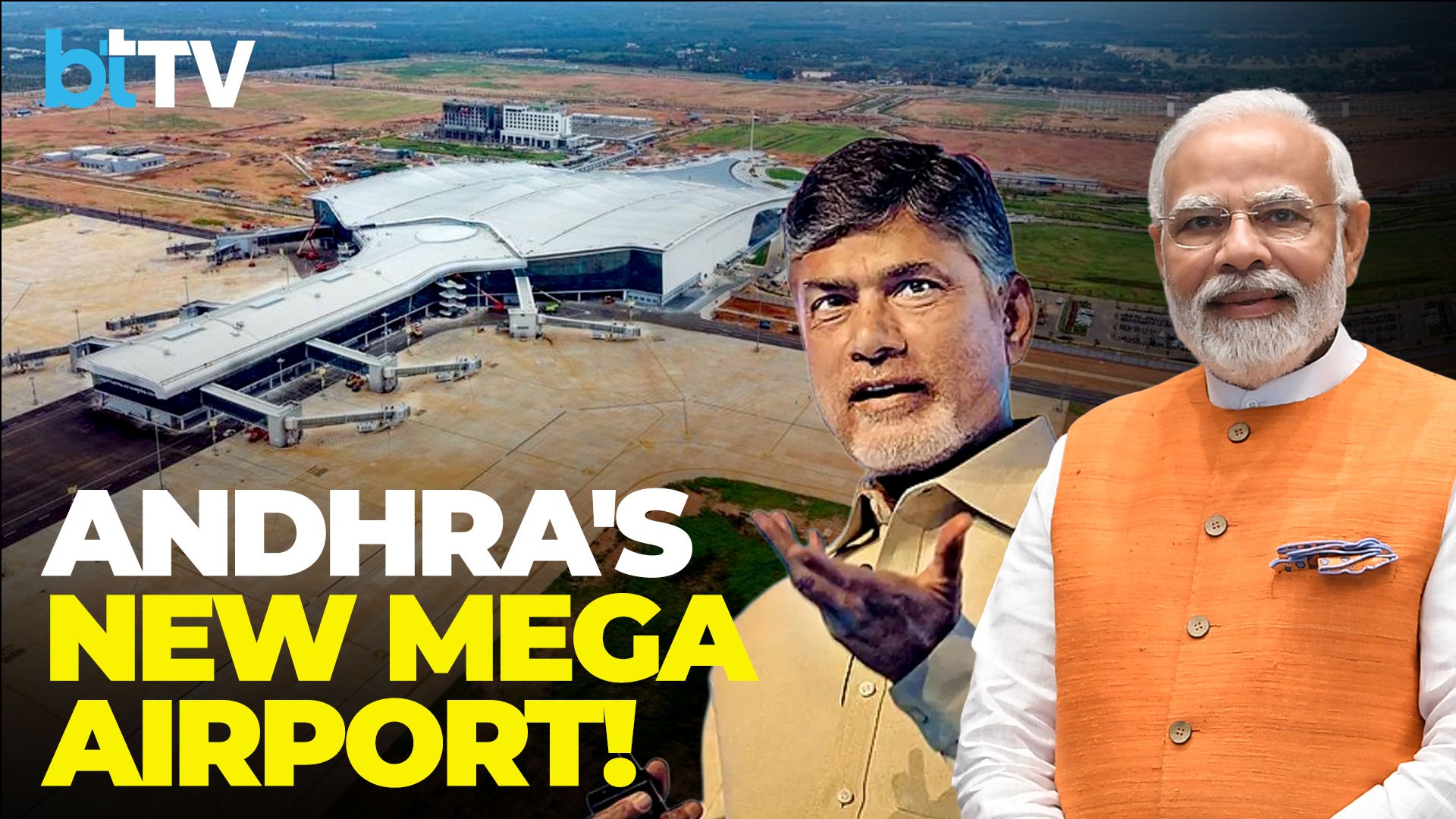 PM Modi Inaugurates ₹5,640 Crore Bhogapuram Airport | Andhra's Biggest Air Connectivity Boost