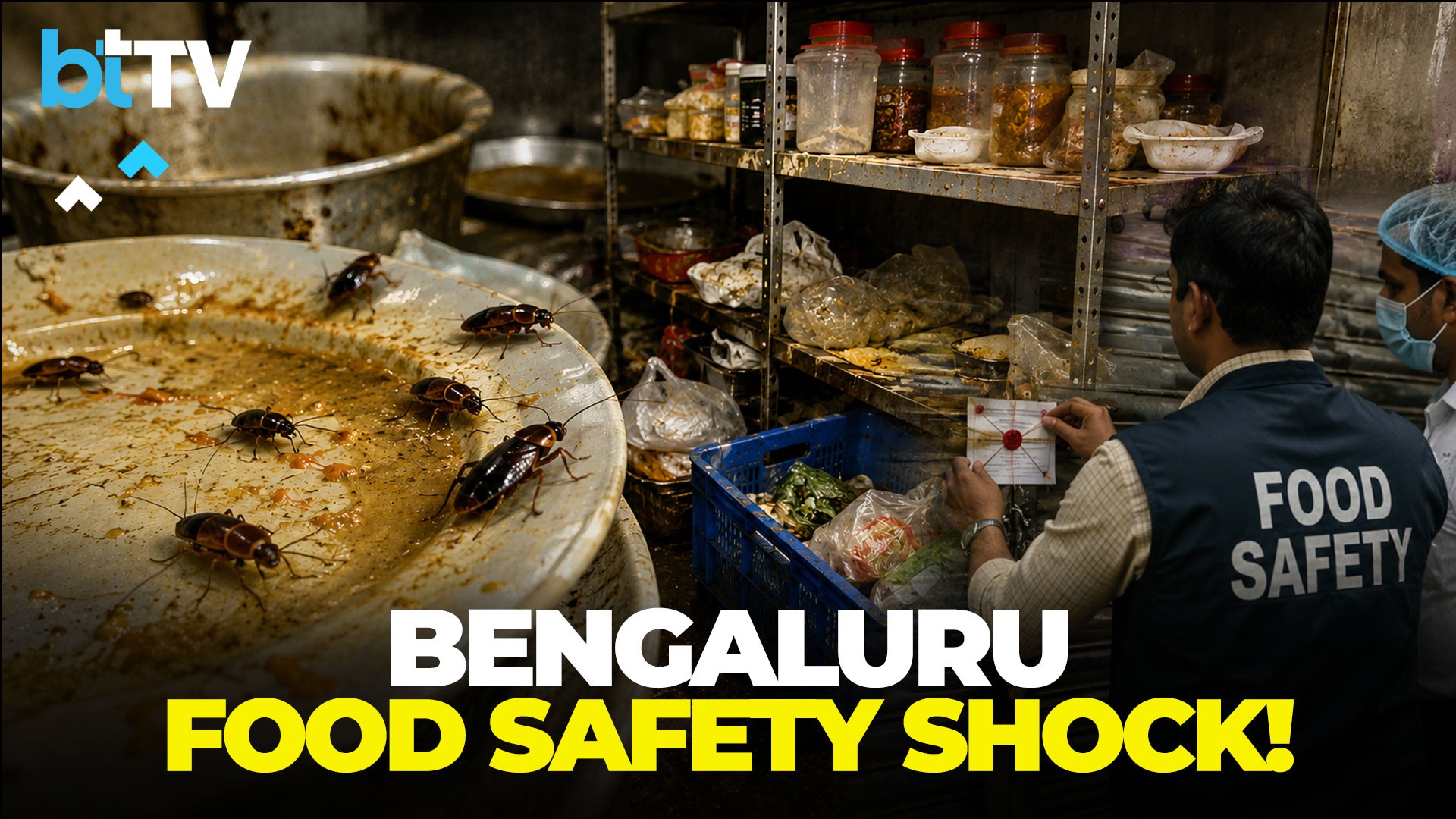 Bengaluru Food Safety Crackdown: Cockroaches, Expired Food & Hygiene Lapses Exposed
