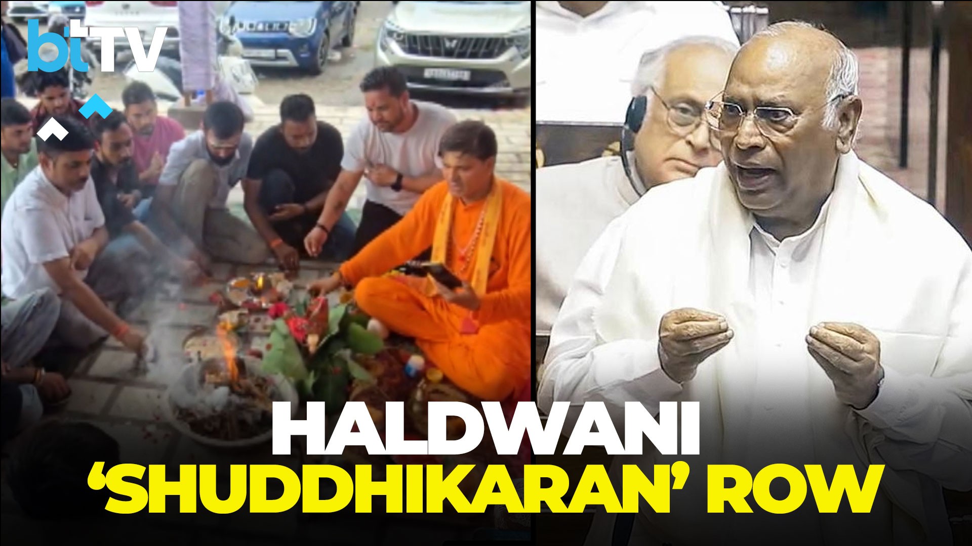 Haldwani Stage "Purified" After Kharge Rally: Heated Congress Vs BJP Clash Reaches Parliament