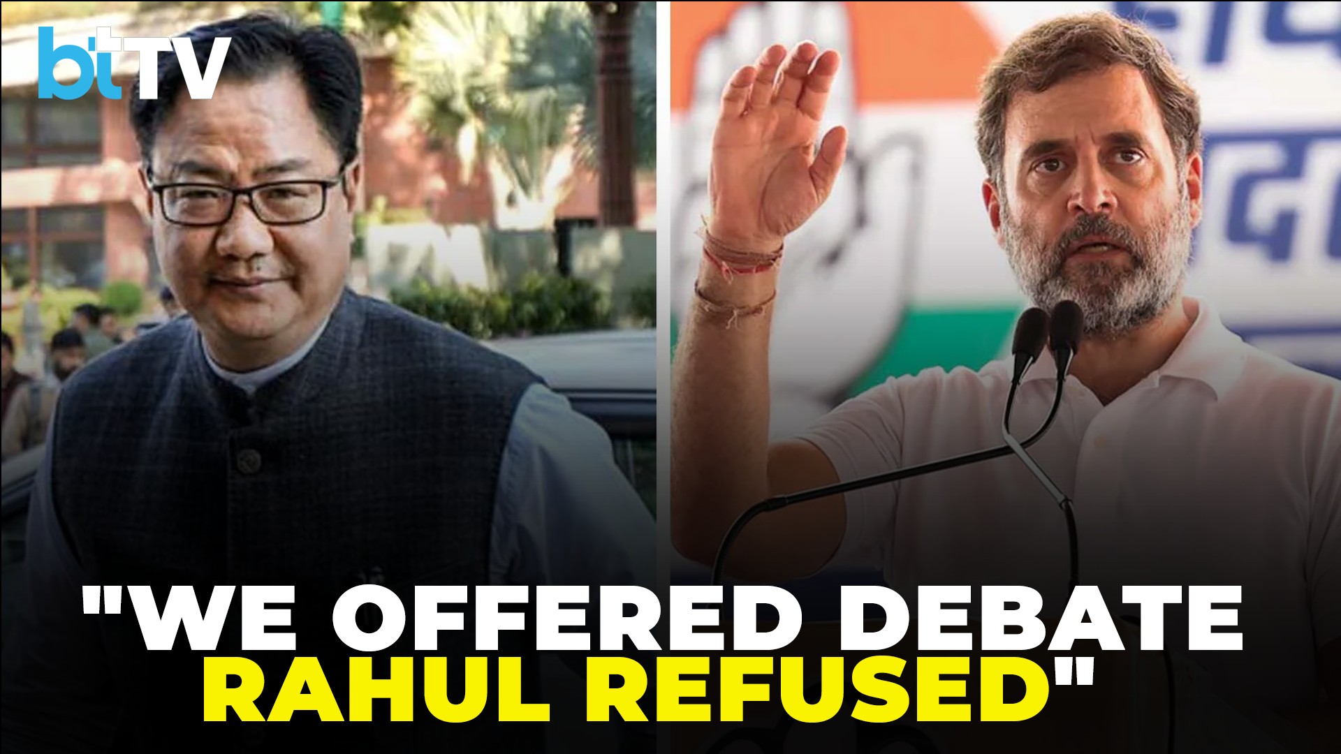 Kiren Rijiju Exclusive: "We Offered Discussion First, Congress Turned Parliament Into A Battleground"
