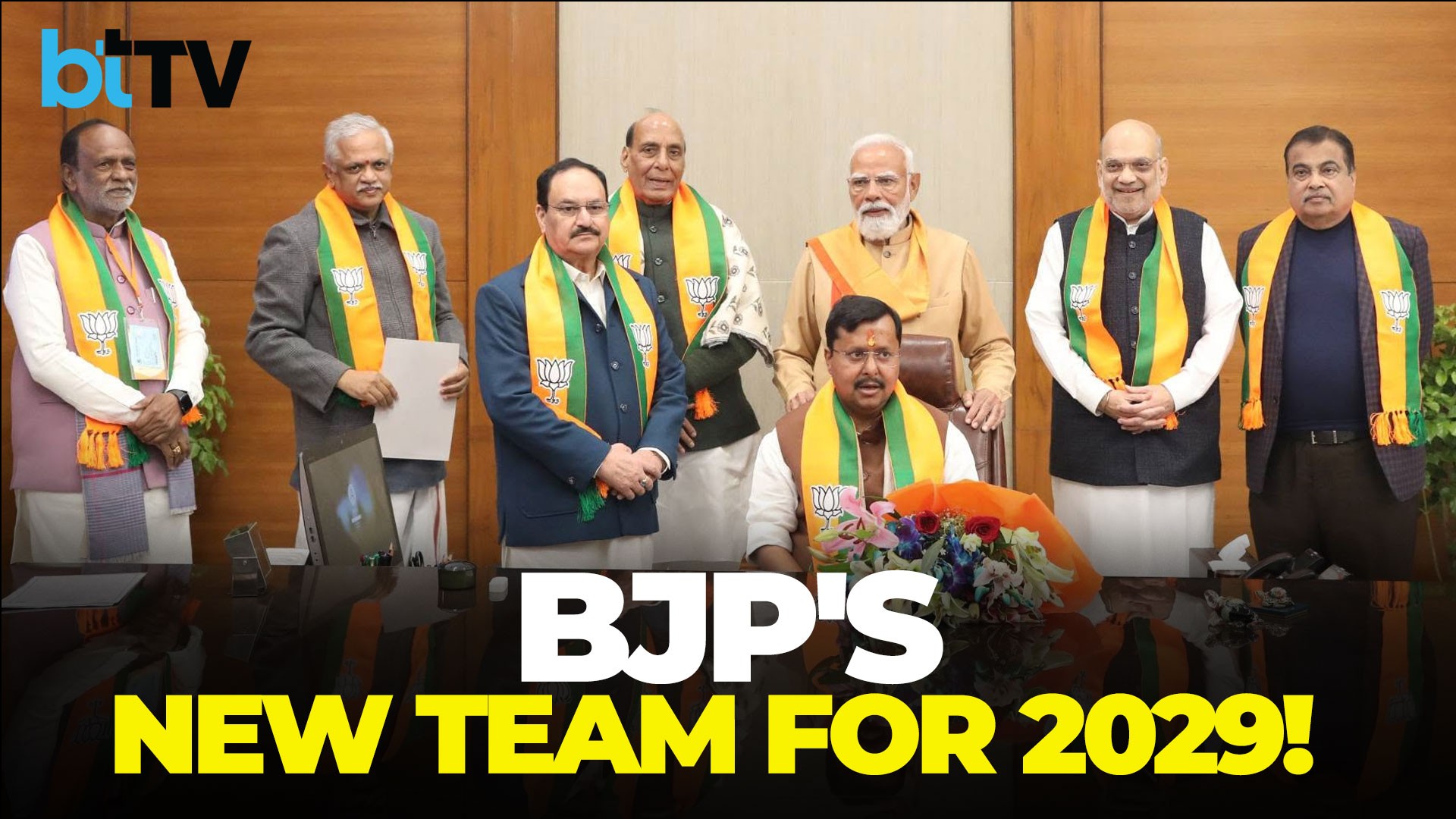 Nitin Nabin&rsquo;s New BJP Team: Experience, Youth & Women Power Take Centre Stage