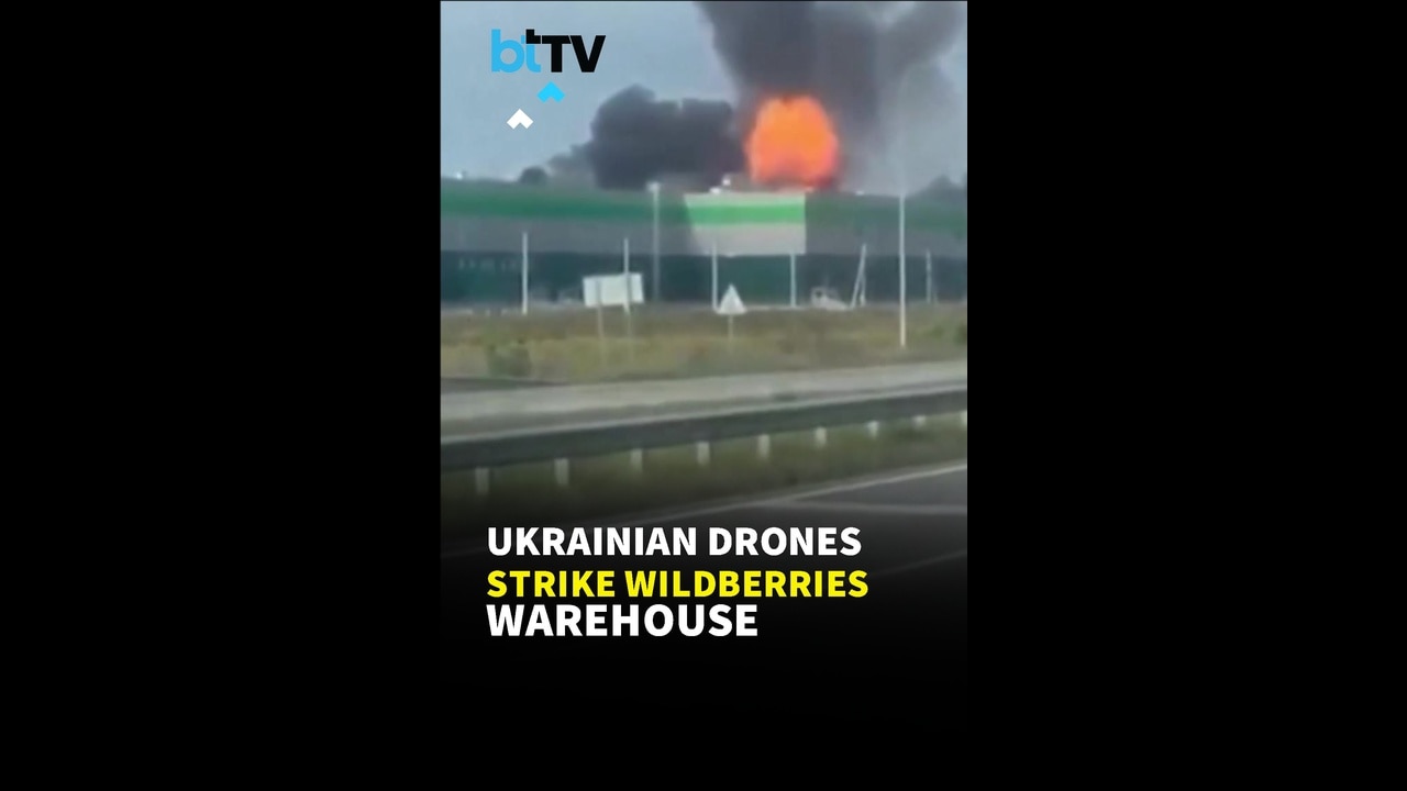 Ukraine Drones Strike Wildberries Warehouse In Rus
