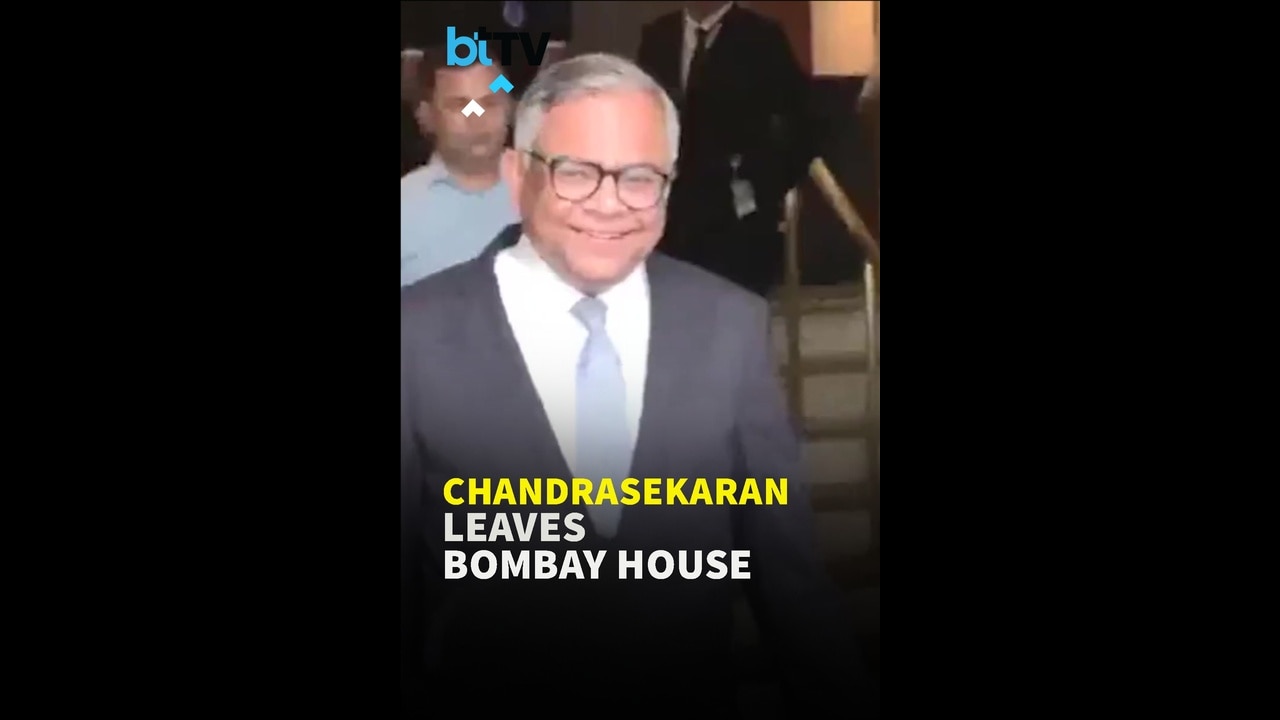 N Chandrasekaran Leaves Bombay House After Tata So