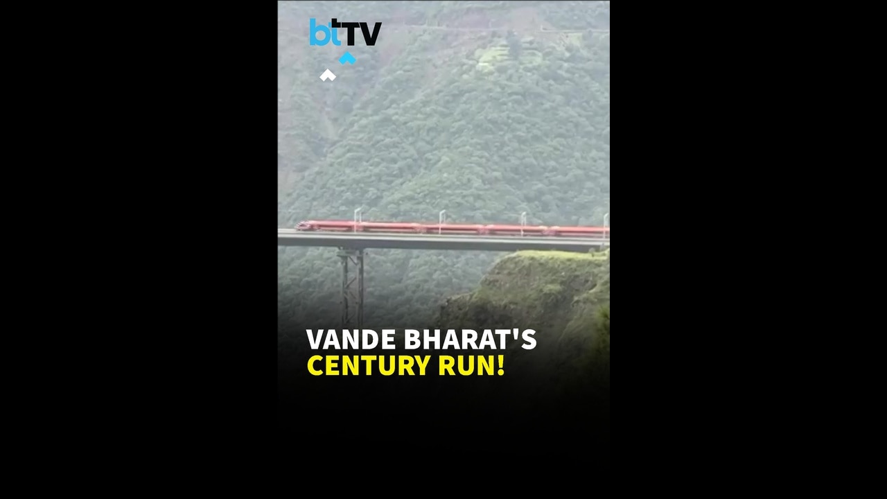 Watch: Katra-Banihal Train Hits Nearly 100 Kmph On