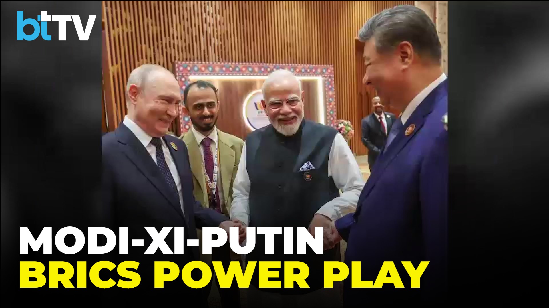 PM Modi, Xi Jinping & Putin Together At BRICS Summ
