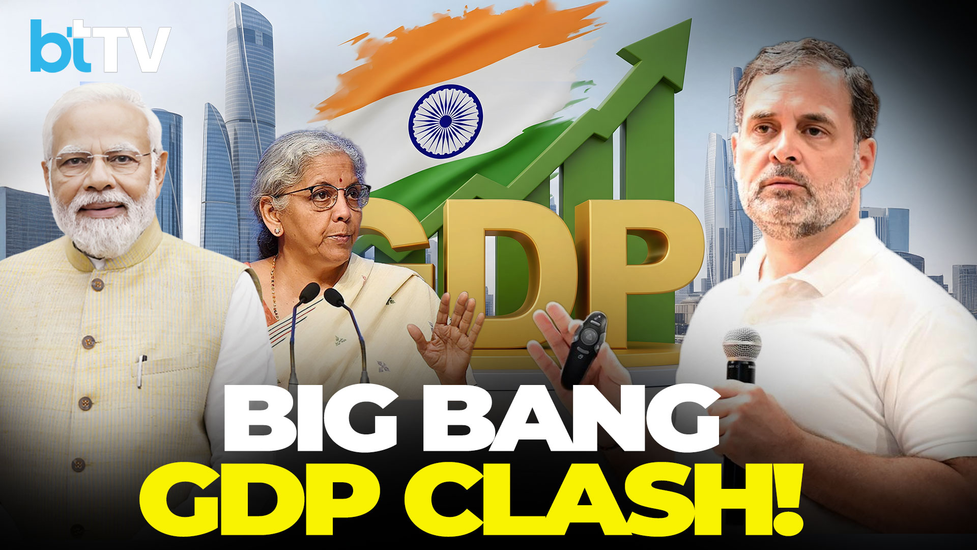 India GDP Grows 7.8%: Modi Hails Growth, BJP Hits Back At Rahul Gandhi's 'Economic Tsunami'