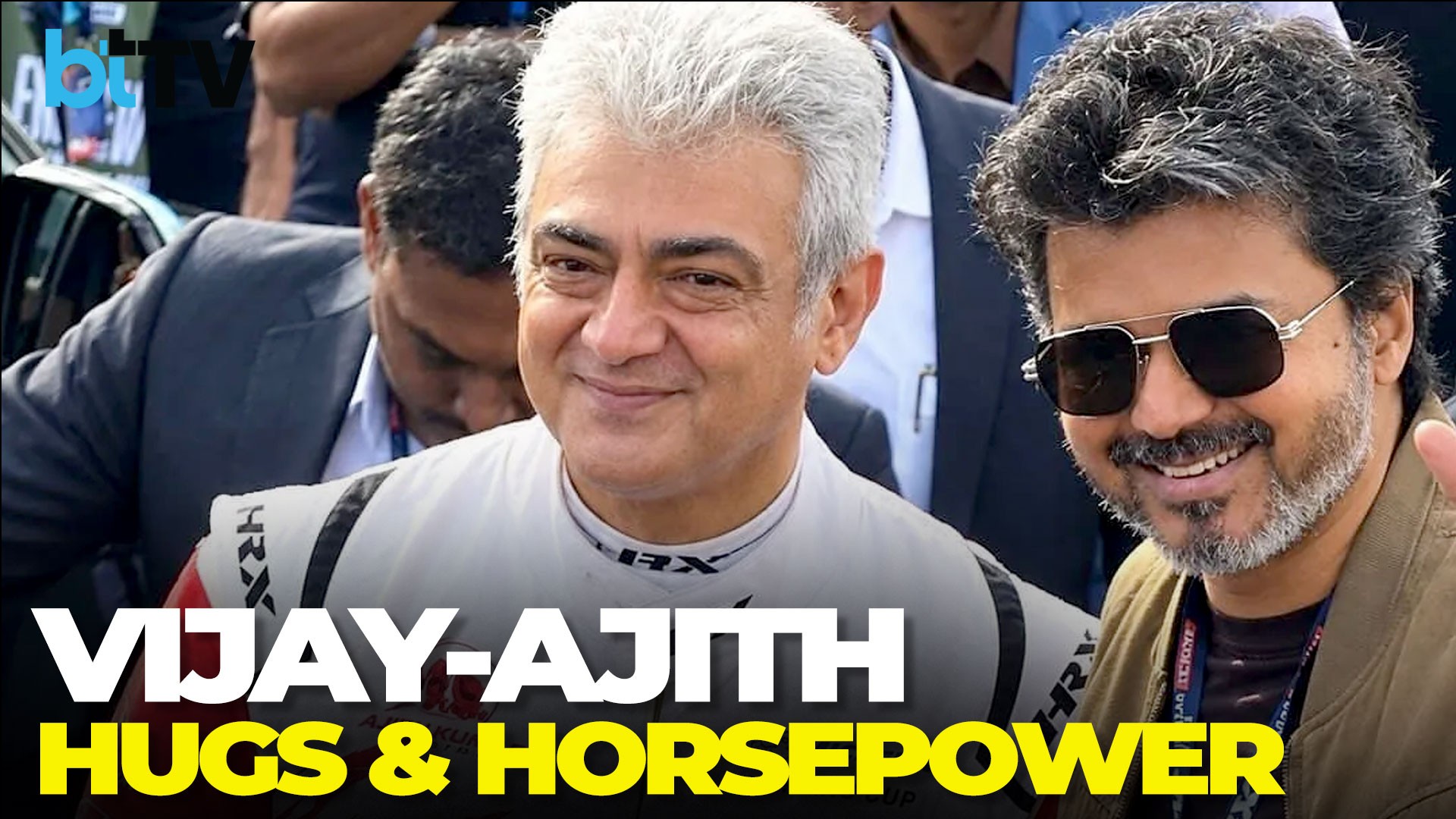 Vijay Hugs Ajith At Silverstone, Waves Green Flag As Motorsport Takes Centre Stage