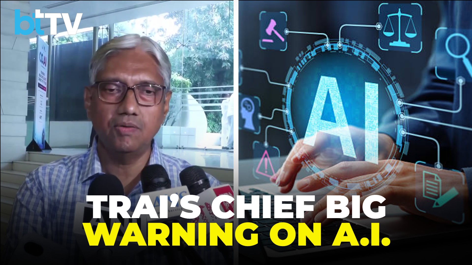 TRAI Chief On AI Risks: Consumer Safety Must Come First As Telecom Adopts New Technology