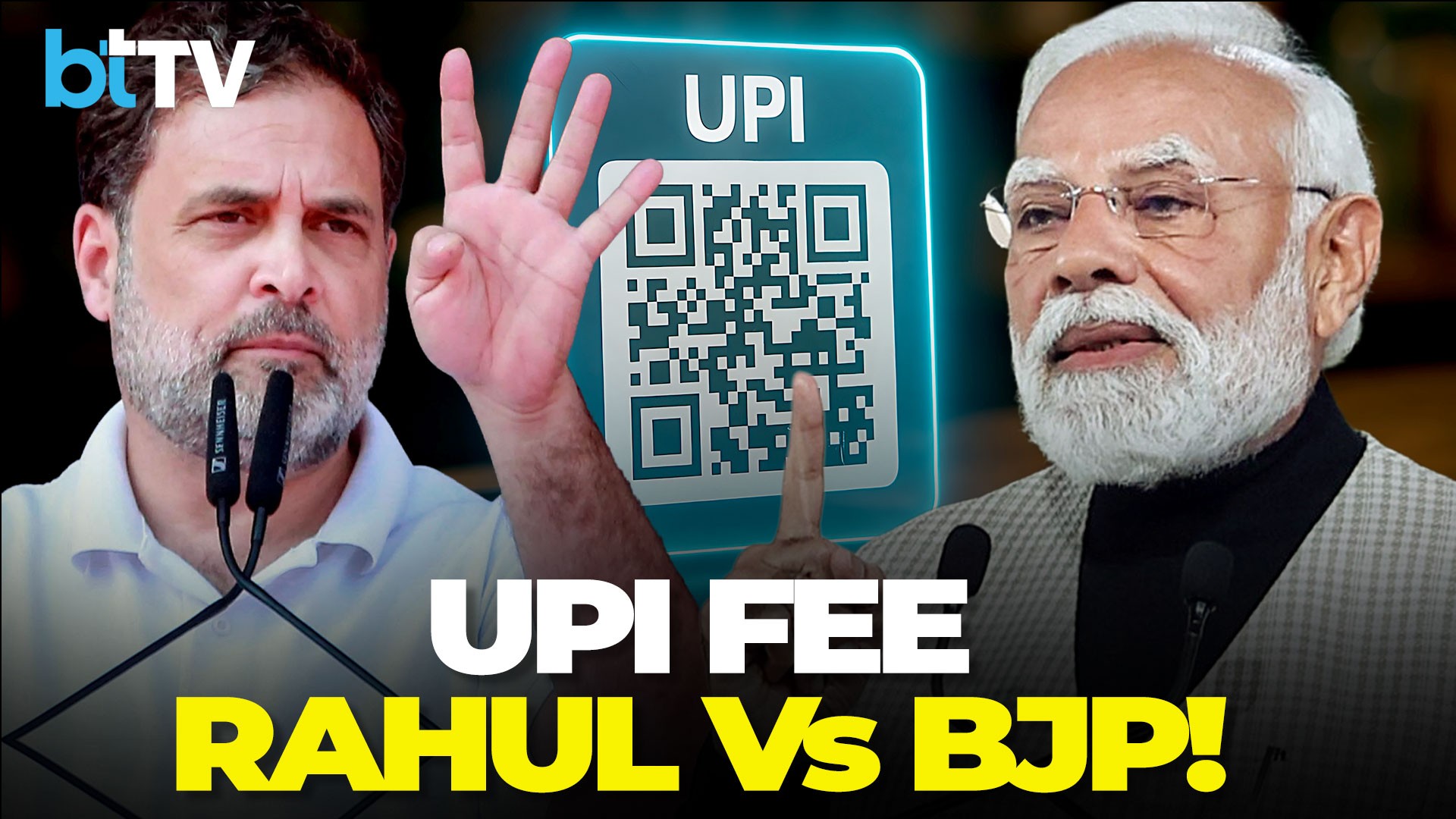 UPI 0.4% Fee Row: Rahul Gandhi&rsquo;s &lsquo;Modi Tax&rsquo; Attack, BJP&rsquo;s Reply & The Big Question
