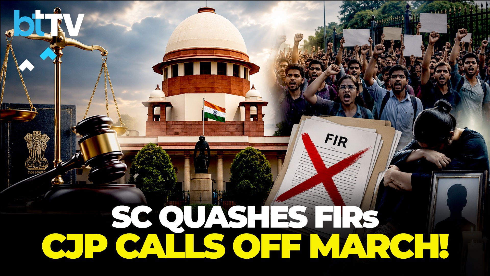 Paper Leak Protests: Supreme Court Quashes FIRs, CJP Calls Off September 5 March