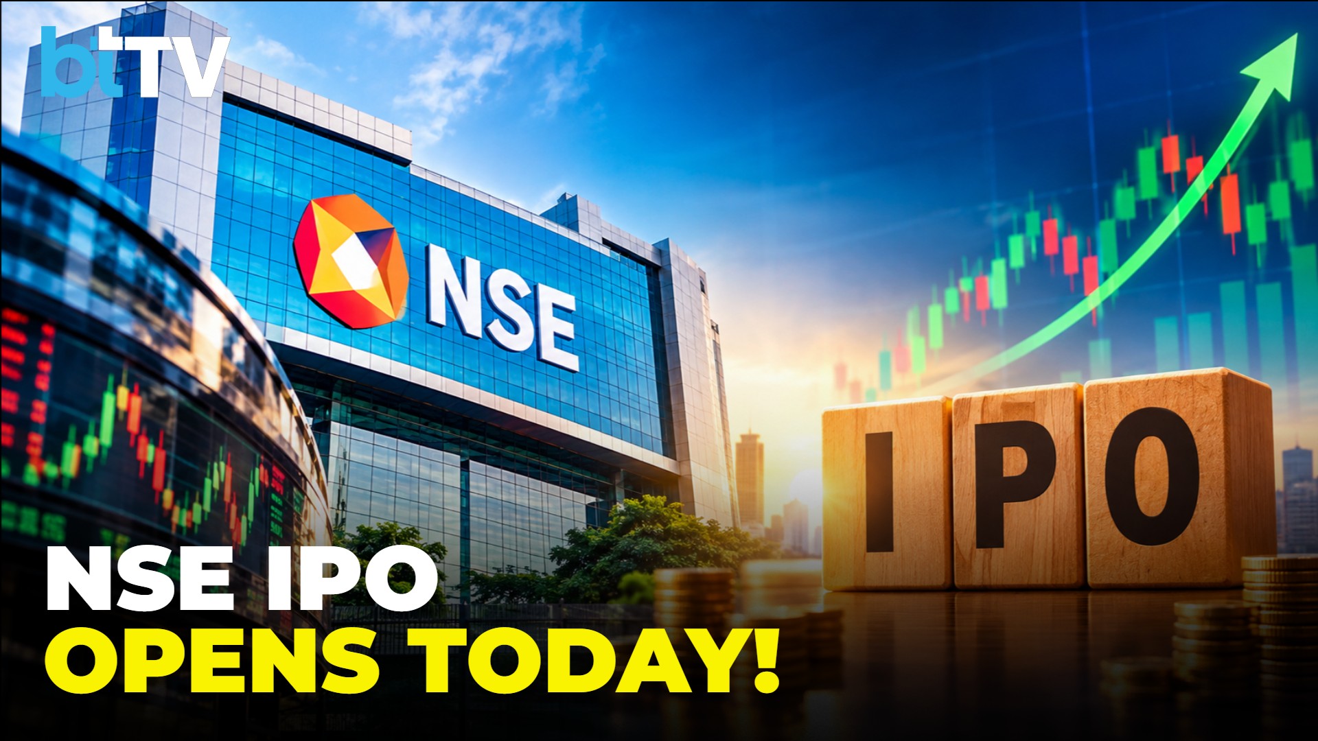 NSE IPO Opens Today: ₹22,568 Crore Mega Issue, Valuation, Growth Outlook & Sona Select IPO