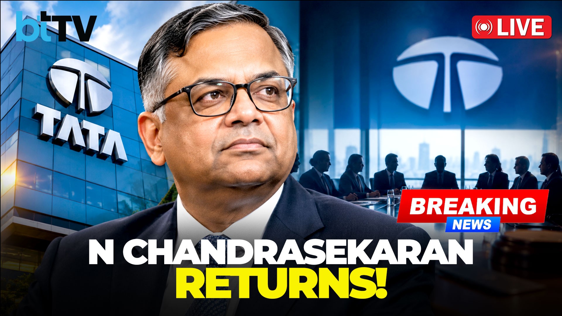 Tata Sons Board Votes To Bring N Chandrasekaran Ba