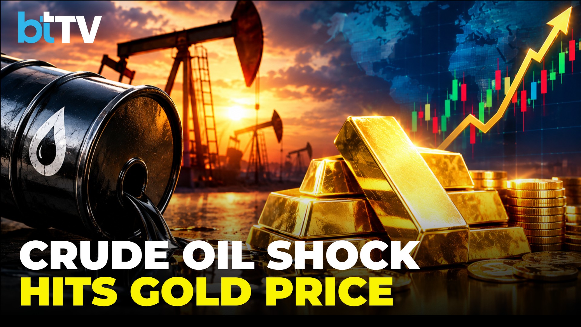  Crude Oil Above $100: How High Energy Prices And Rupee Weakness Impact Gold Prices In India