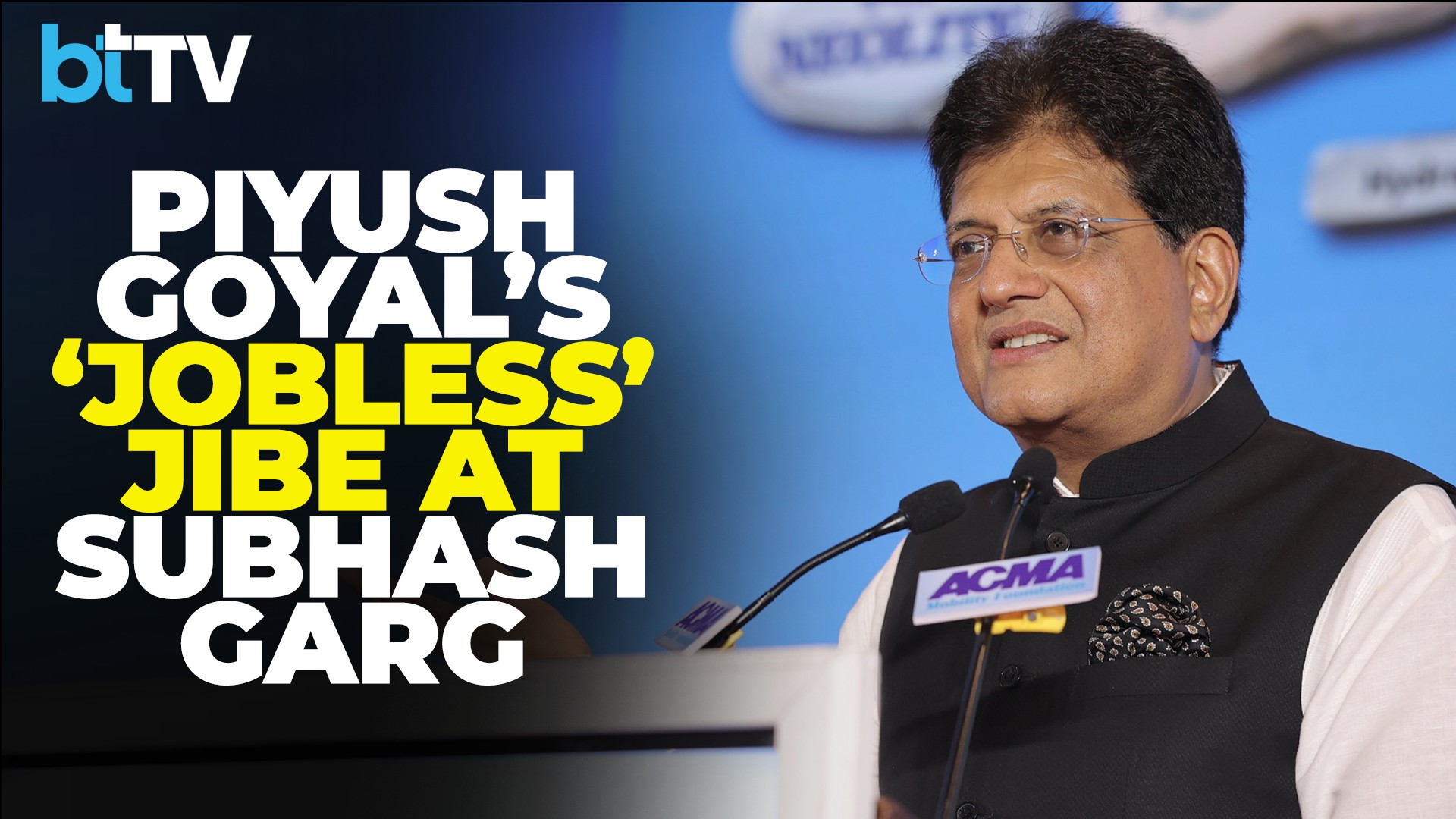 Piyush Goyal Calls Out Subhash Garg Over 7.8% GDP Growth: ‘Naysayers’
