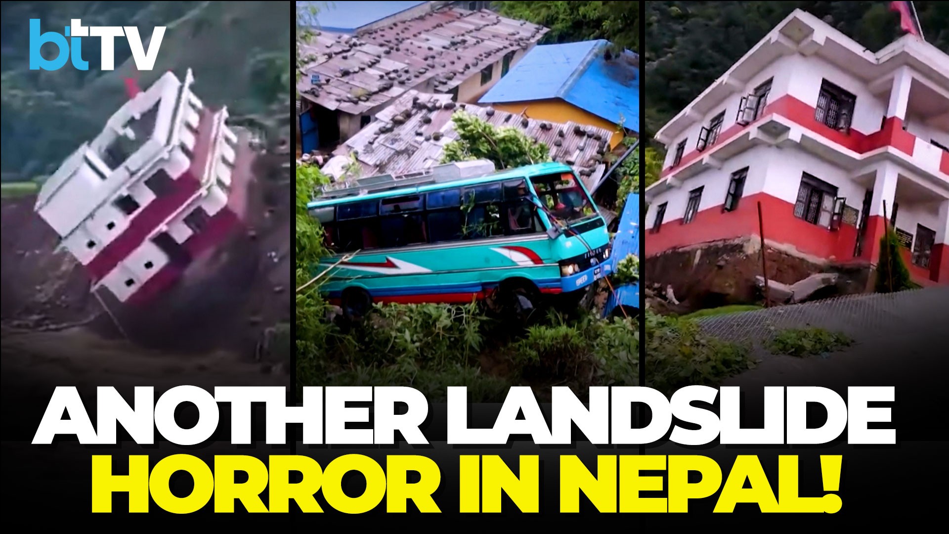 Nepal Landslide Horror: Mountains Collapse Into River, Homes & Roads Swept Away In Seconds