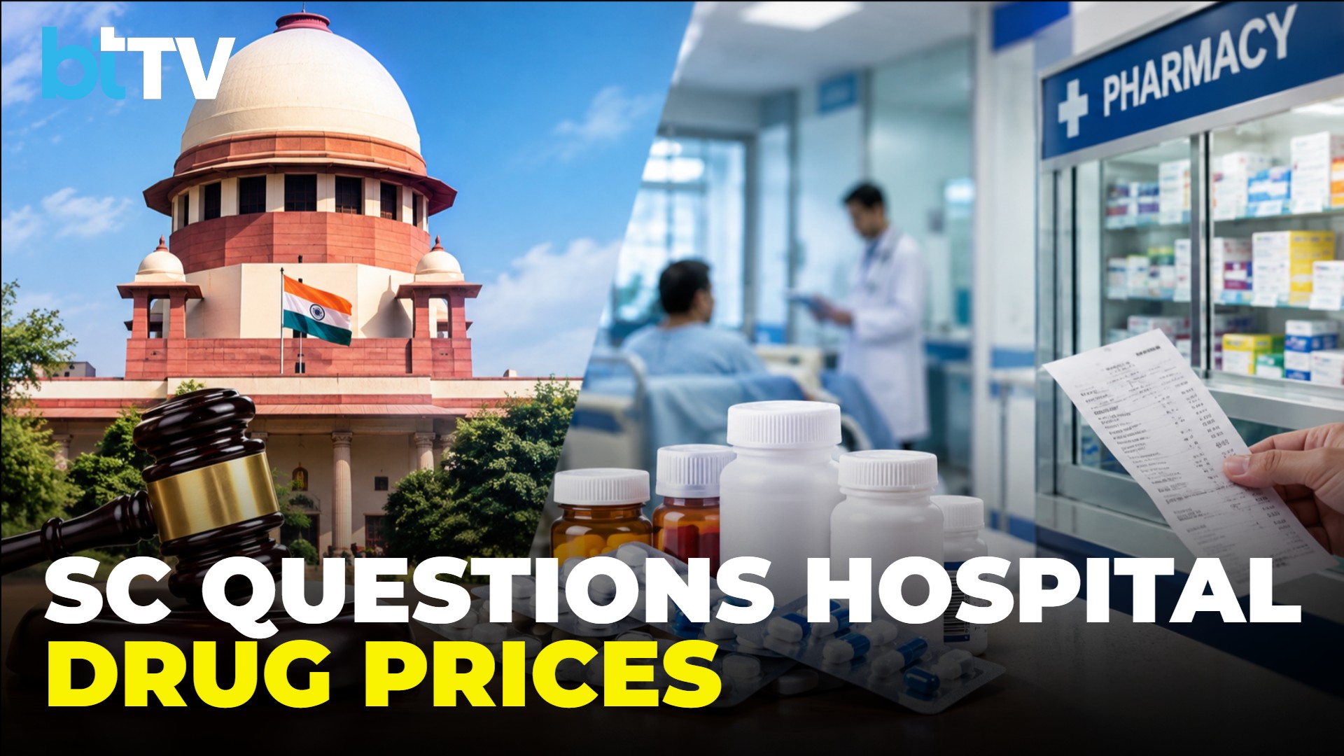 Supreme Court Questions High Medicine Prices At Corporate Hospitals | Essential Drugs Pricing