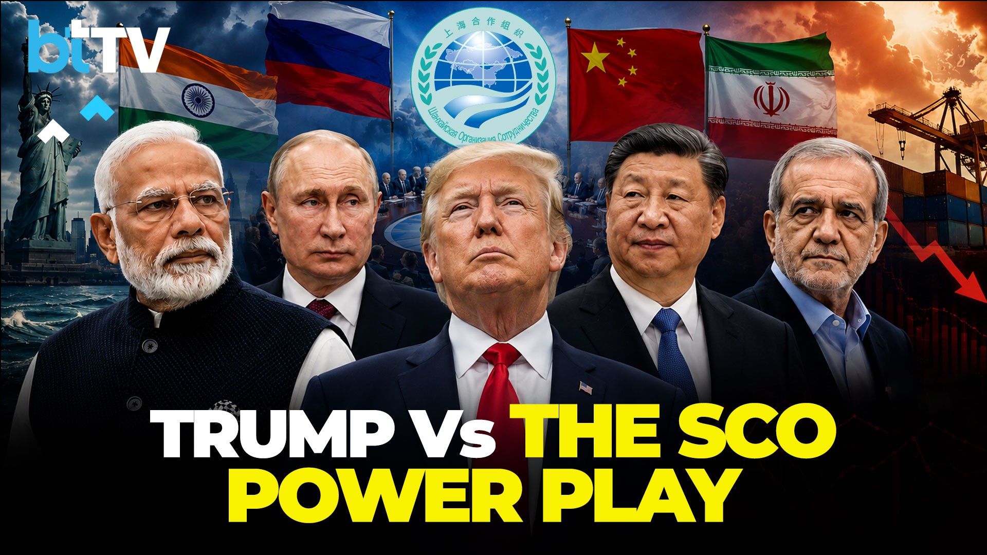 Modi, Putin, Xi, Pezeshkian At SCO: Is Trump Facing A New Anti-U.S. Power Bloc?