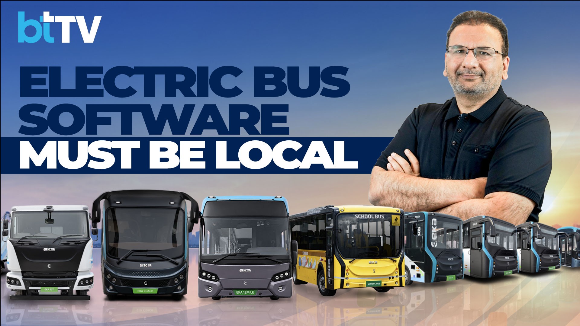 Non-Local Electric Bus Software Is A National Security Risk, Warns Eka Mobility Chairman Sudhir Mehta