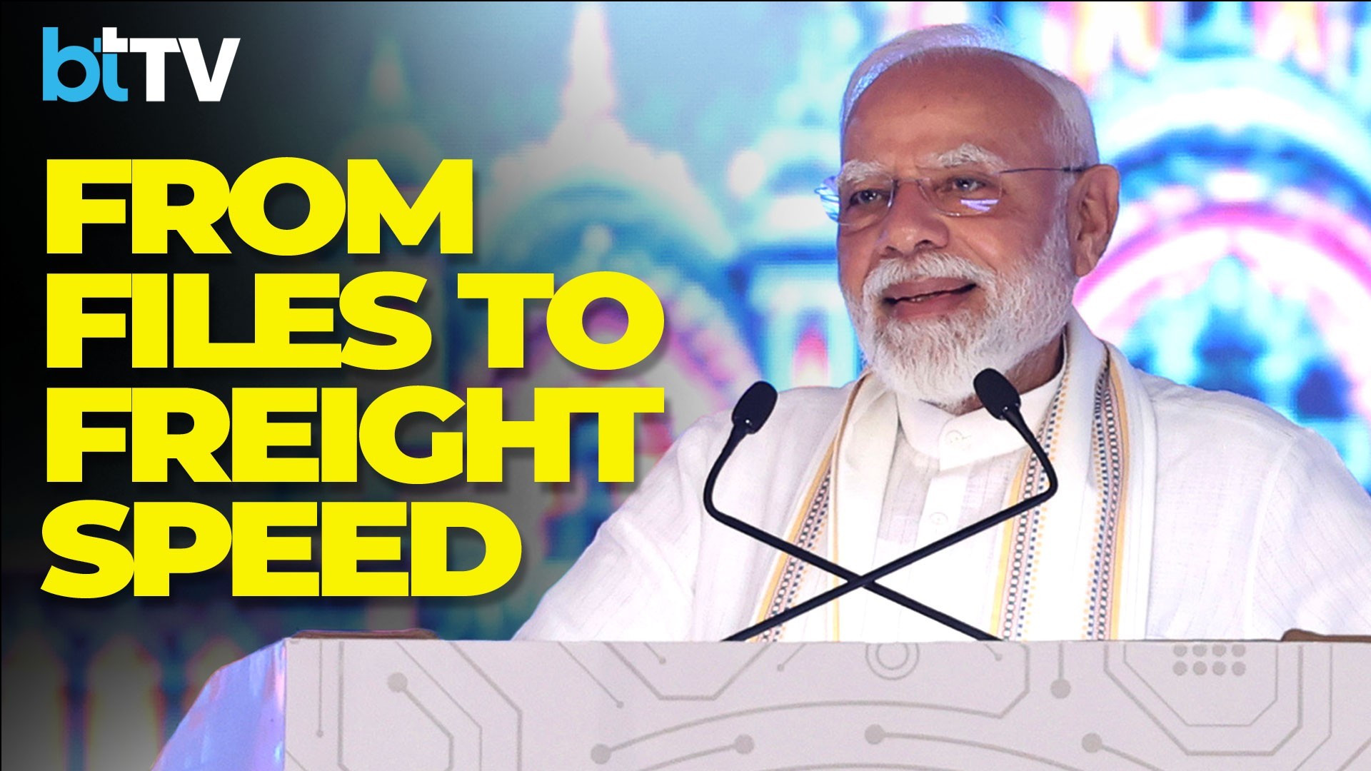 “Files Used To Get Stuck”: PM Modi Takes Dig At Delays, Hails 2,800 Km Freight Corridor