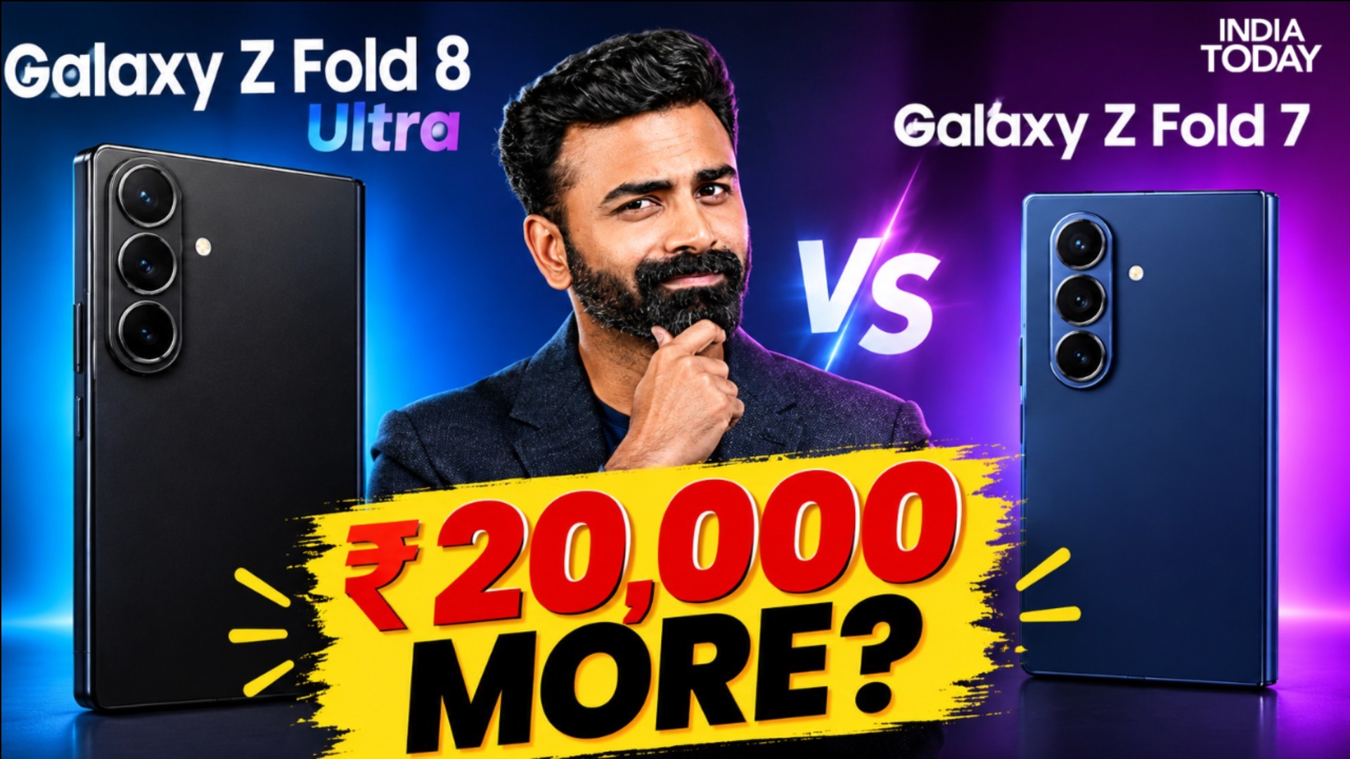 Galaxy Z Fold 8 Ultra Vs Fold 7: Is ₹20,000 Extra Worth It?