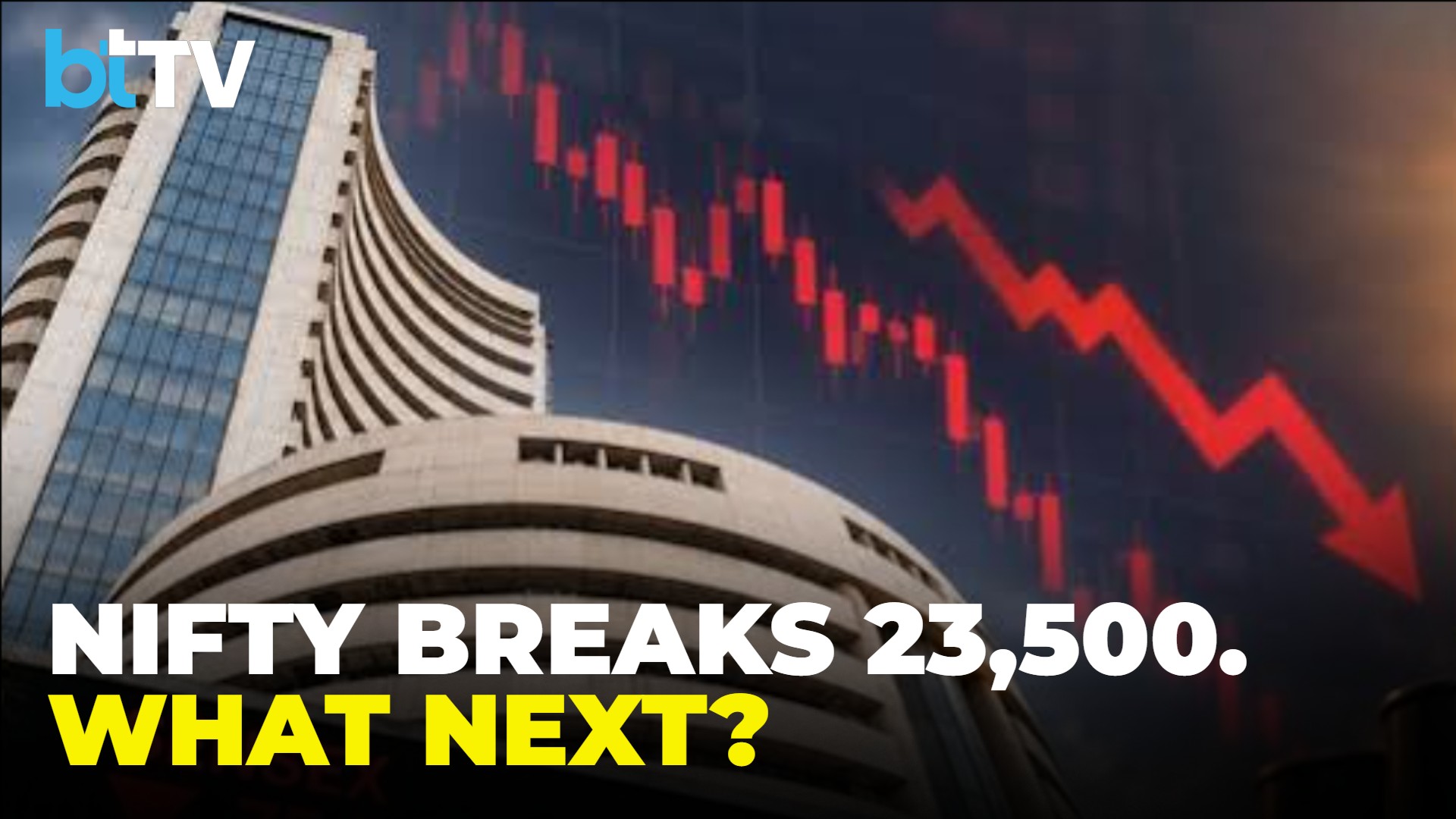 Nifty Breaches 23,500: I.T., Banks Under Pressure—What Happens Next?