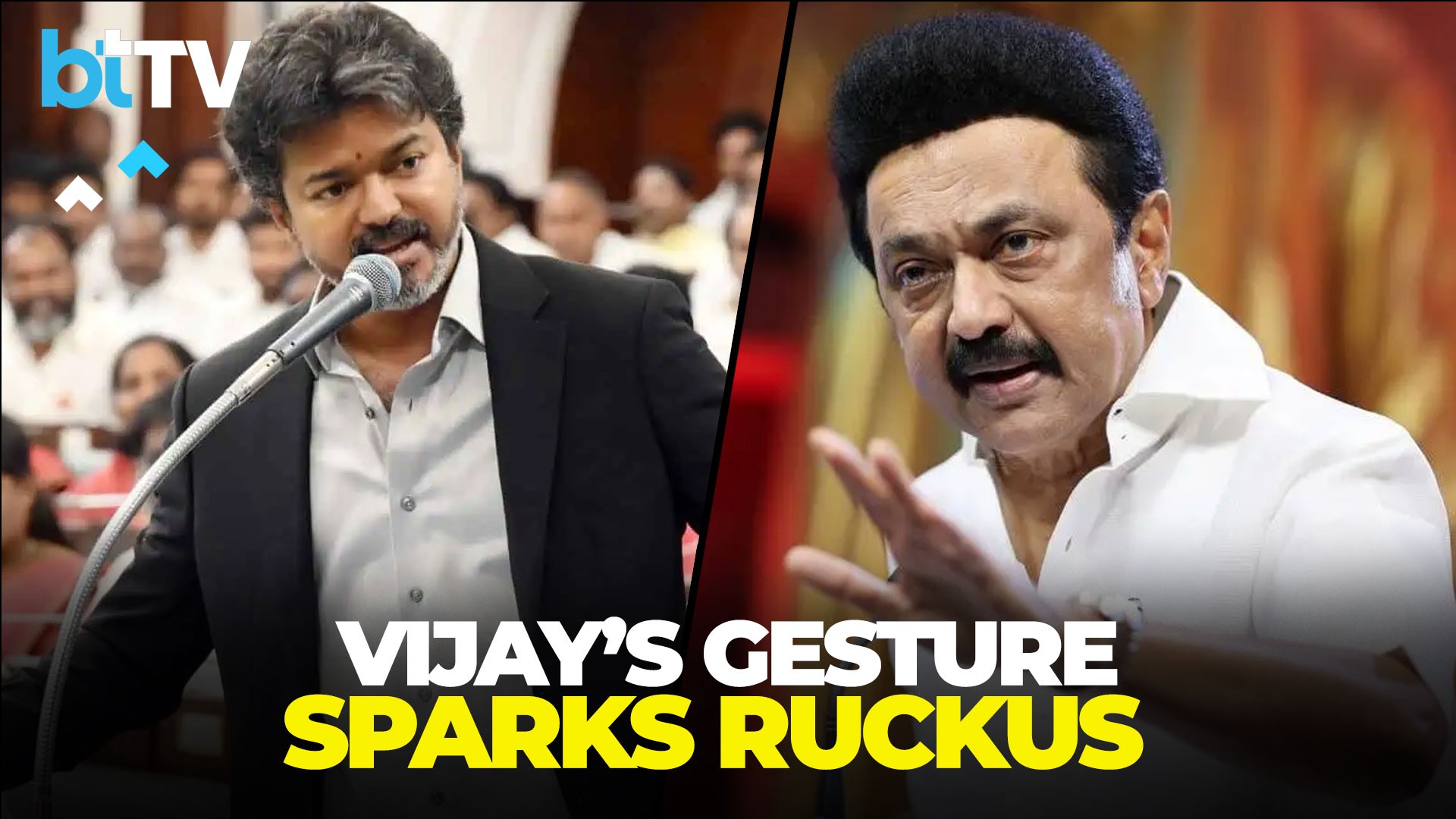 CM Vijay’s Assembly Gesture Sparks Row, DMK Demands Action In Tamil Nadu House
