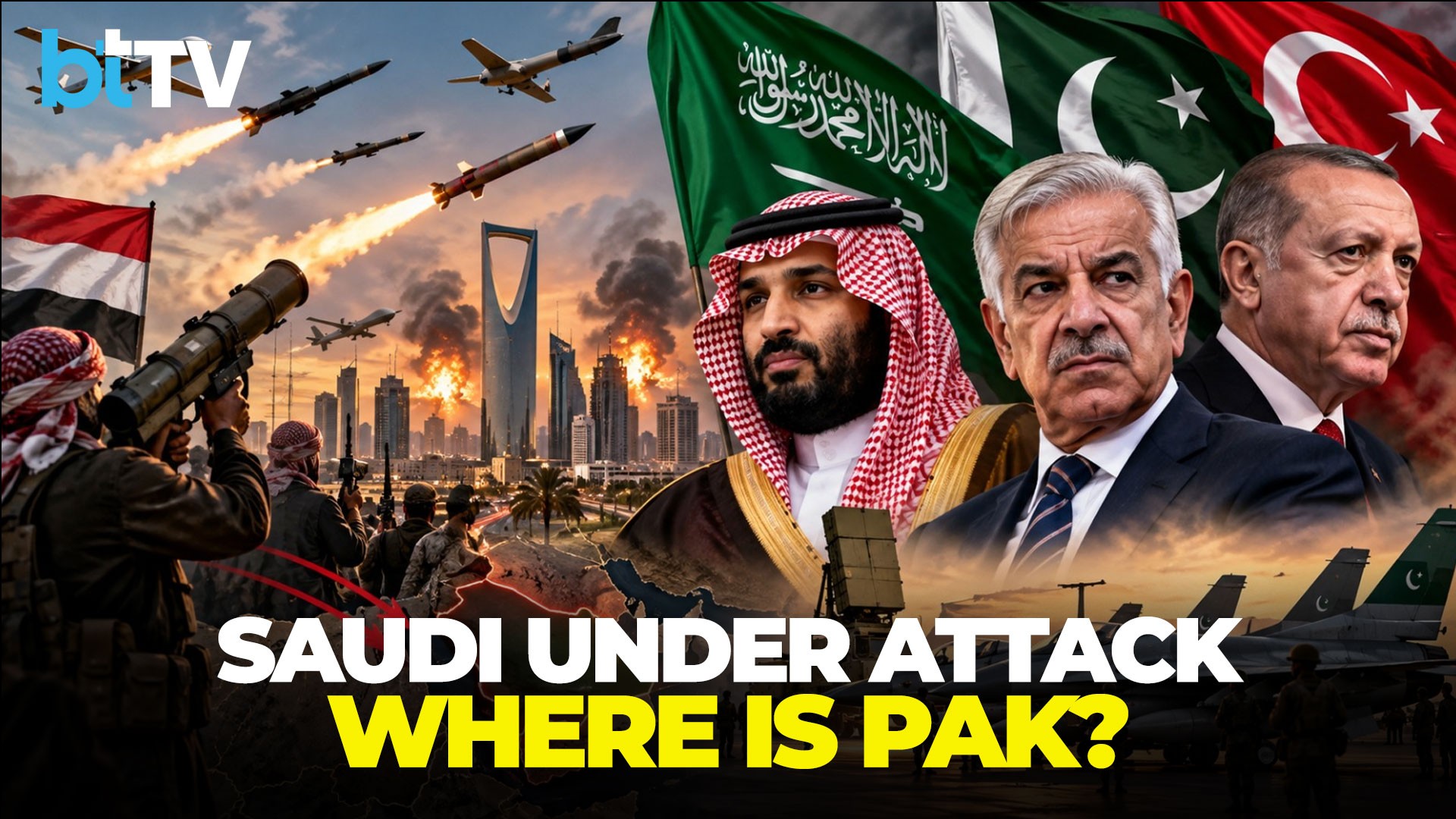 Saudi Under Houthi Attack: Pakistan Promised To Defend Riyadh — So Where Are The Jets?