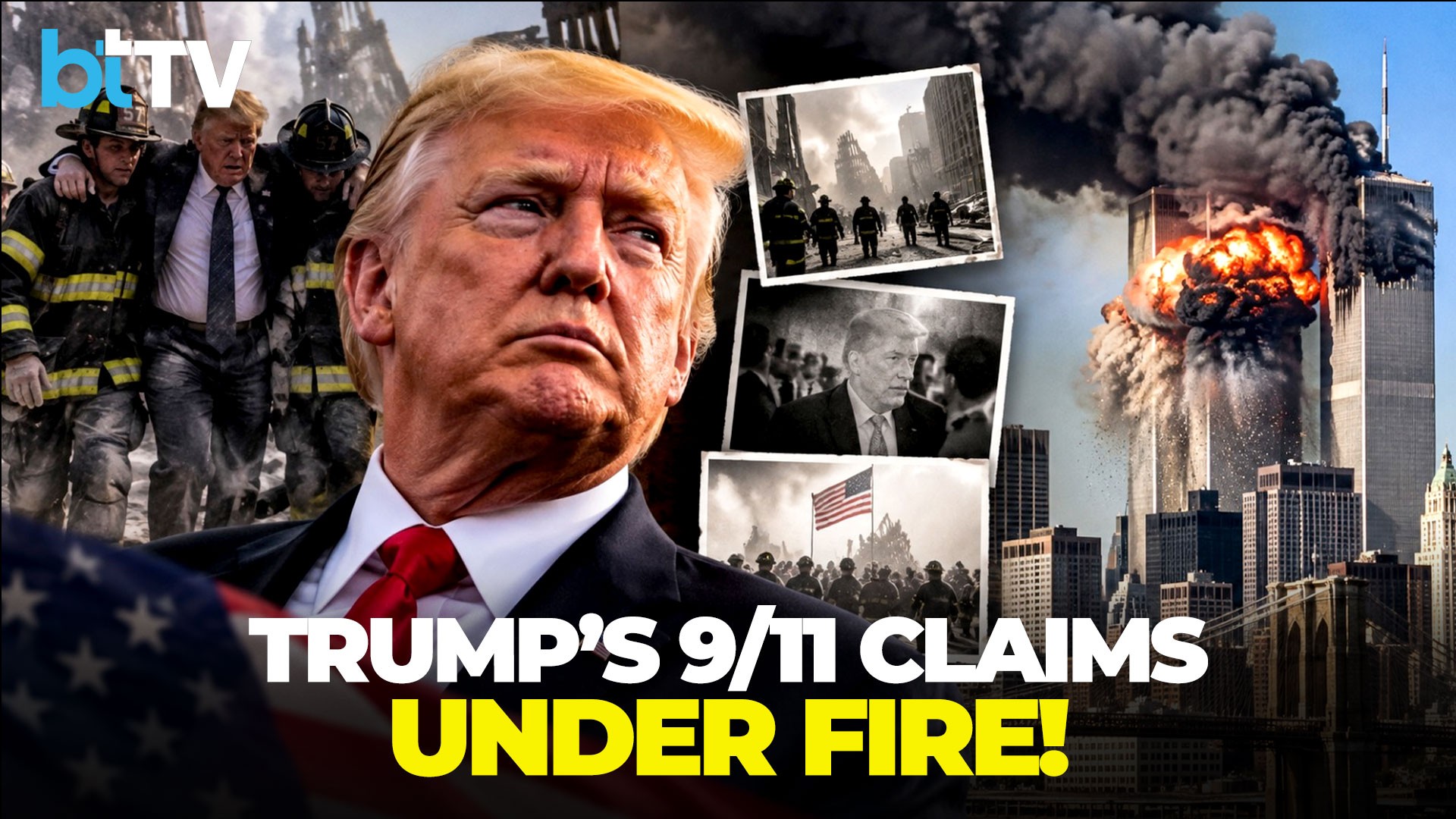 Trump’s 9/11 Firefighter Claim Sparks Controversy On 25th Anniversary