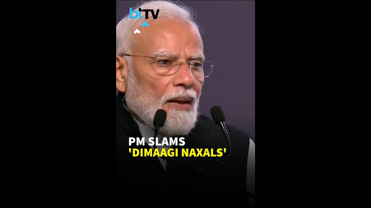 PM Modi Explains 'Dimaagi Naxal' Remark With Homeopathy Analogy At SRCC Event - BT TV