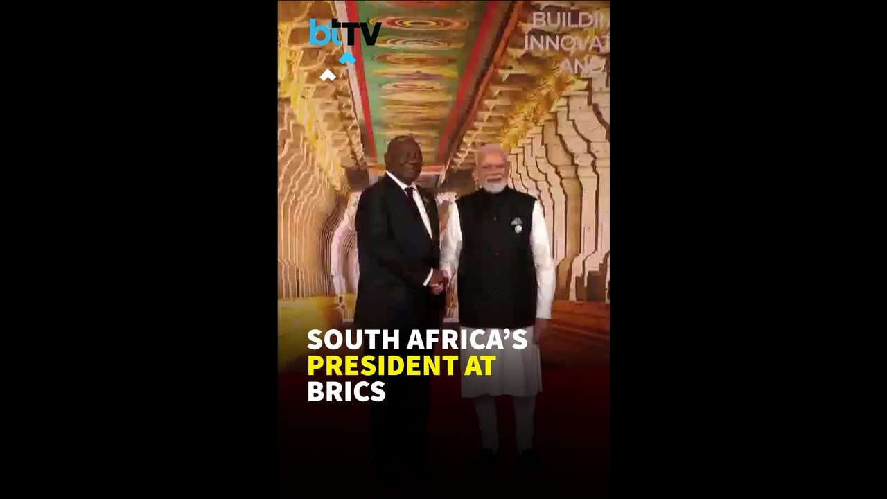 PM Modi Welcomes South African President Cyril Ram