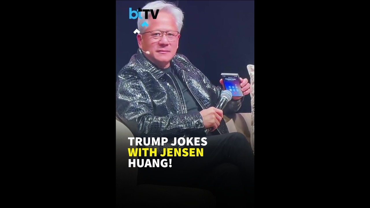 Trump Ringing Nvidia CEO Jensen Huang Live On Stag