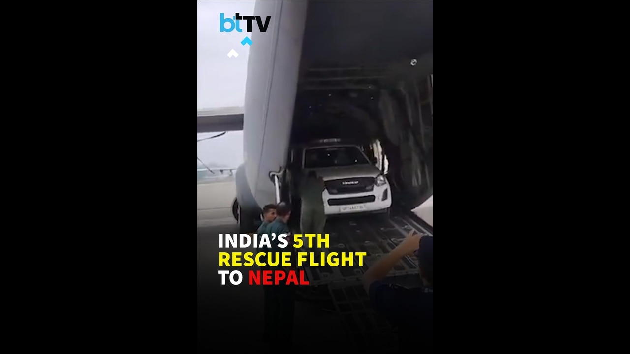 India Sends 5th Aircraft To Nepal With Rescue Team