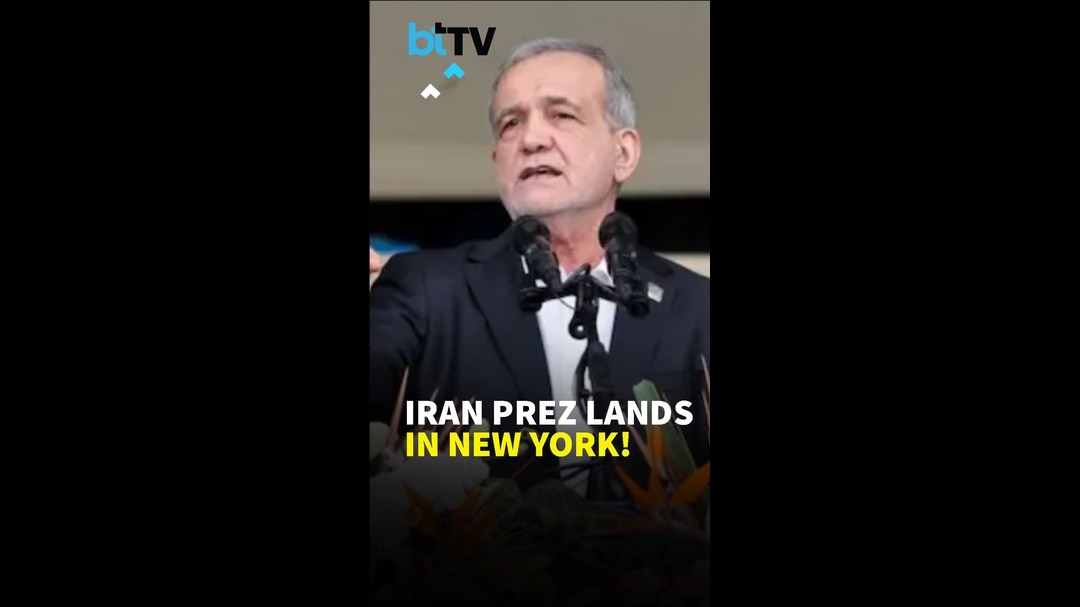 Iran Prez Pezeshkian In New York For UNGA; Trump M