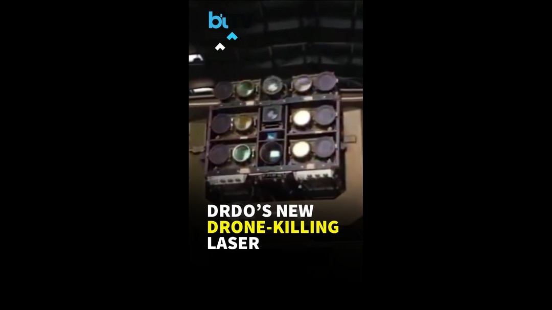 DRDO&rsquo;s 30kW Laser Weapon Takes Aim At Drone 