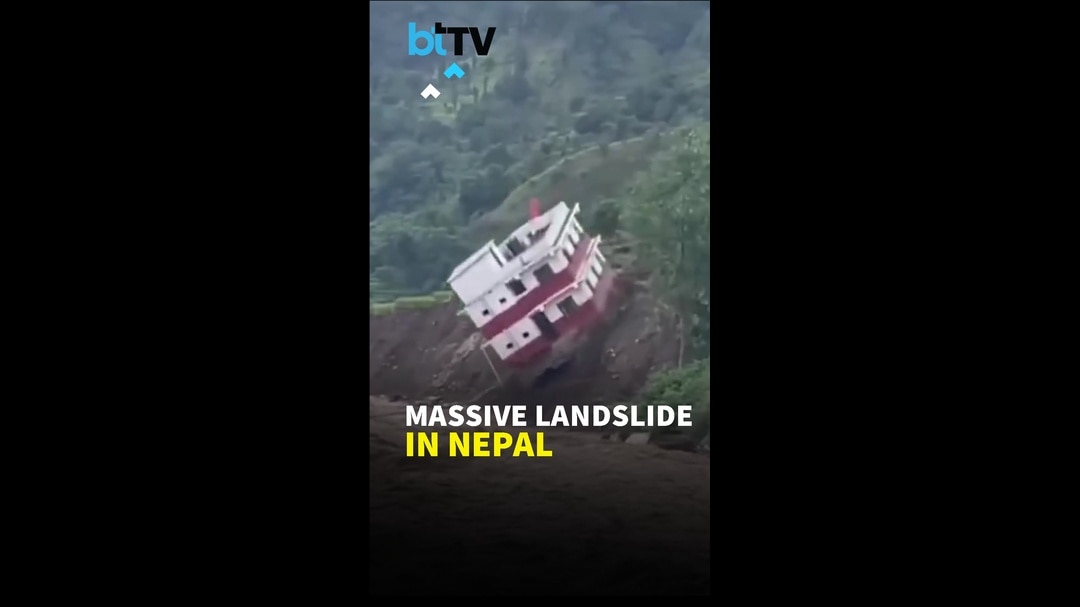 Massive Mountain Collapses In Nepal Amid Heavy Rai
